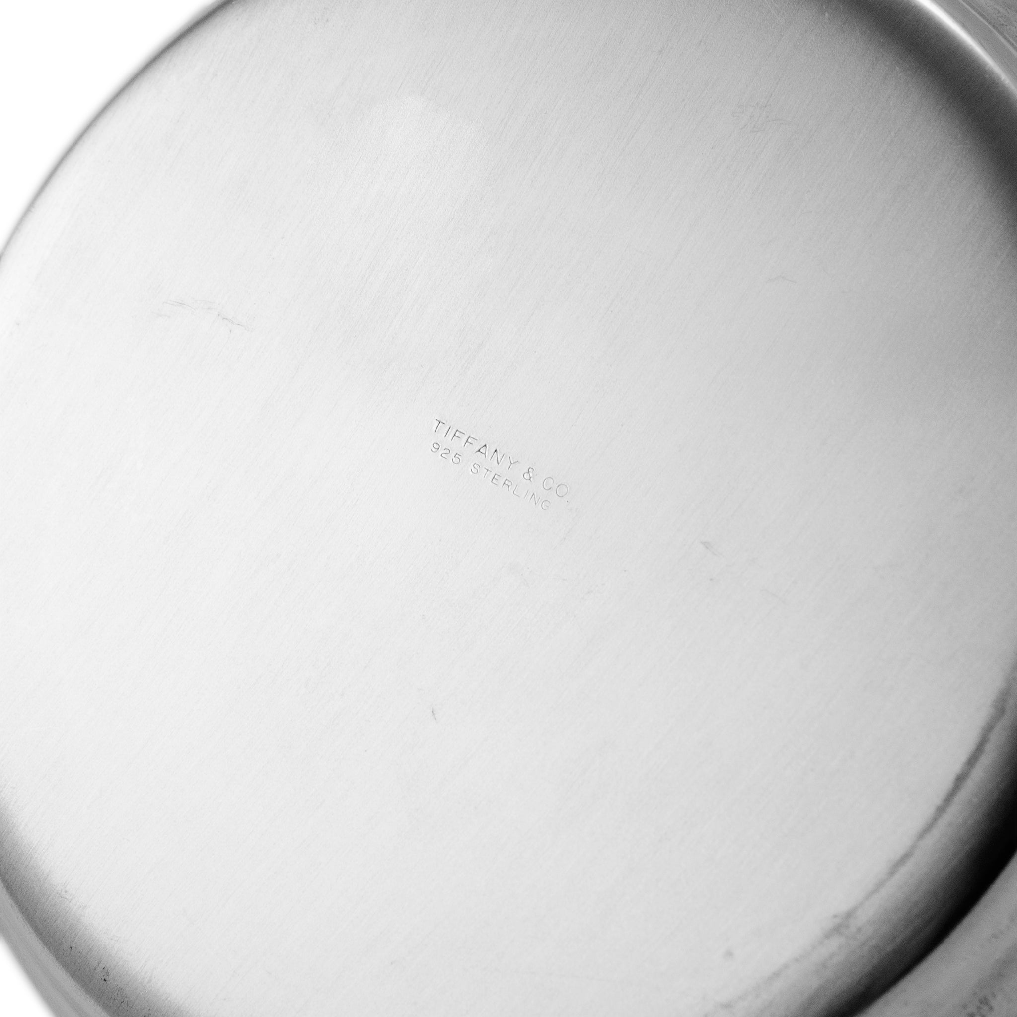 Tiffany & Co. 925 Sterling Silver Plate Serving Dish Bowl