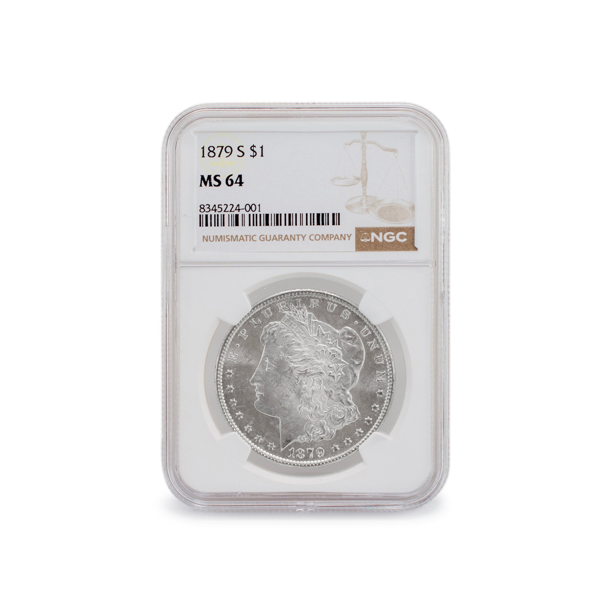 1879 S NGC MS64 Silver $1 Morgan Coin