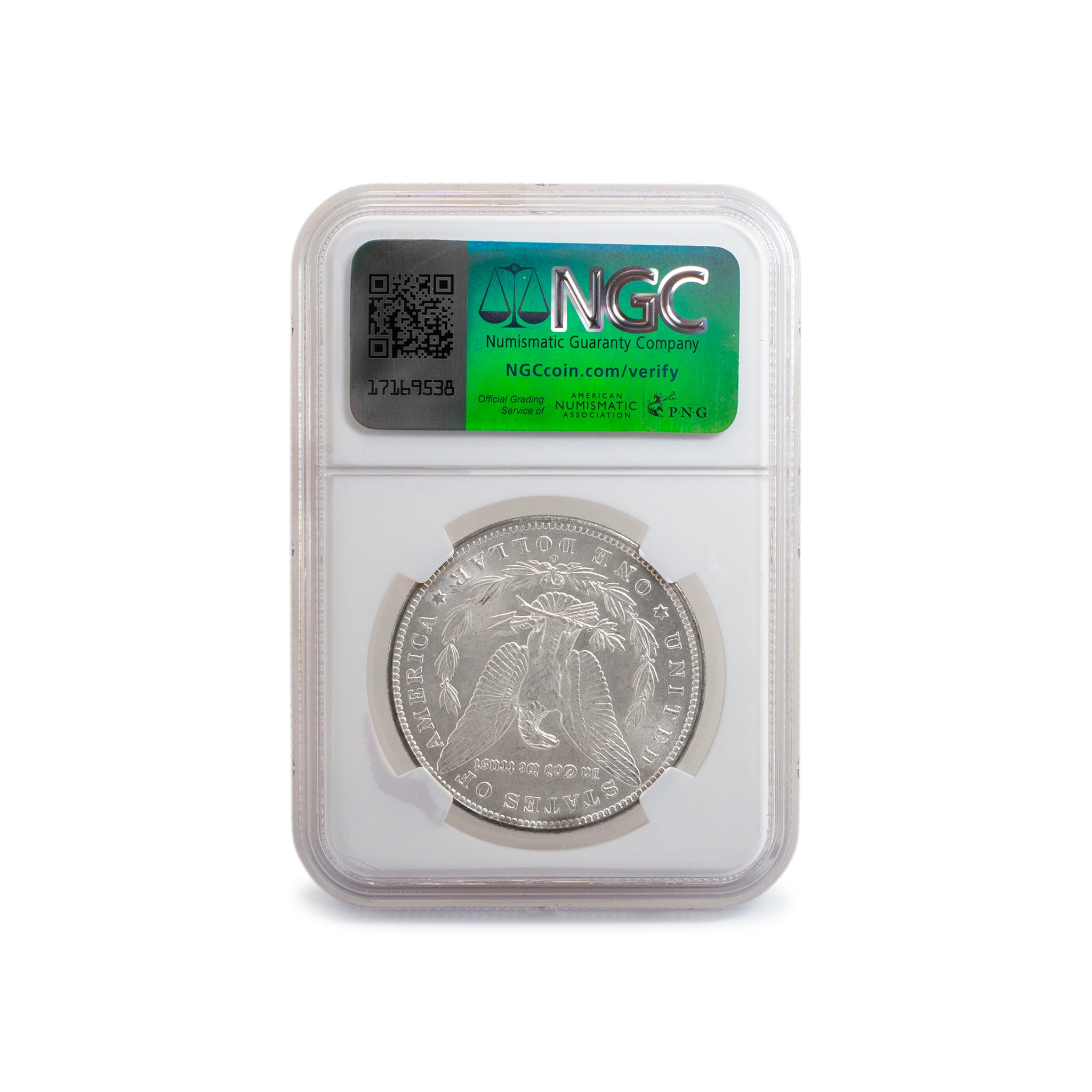 1885 - O NGC MS64 Silver $1 Morgan Coin