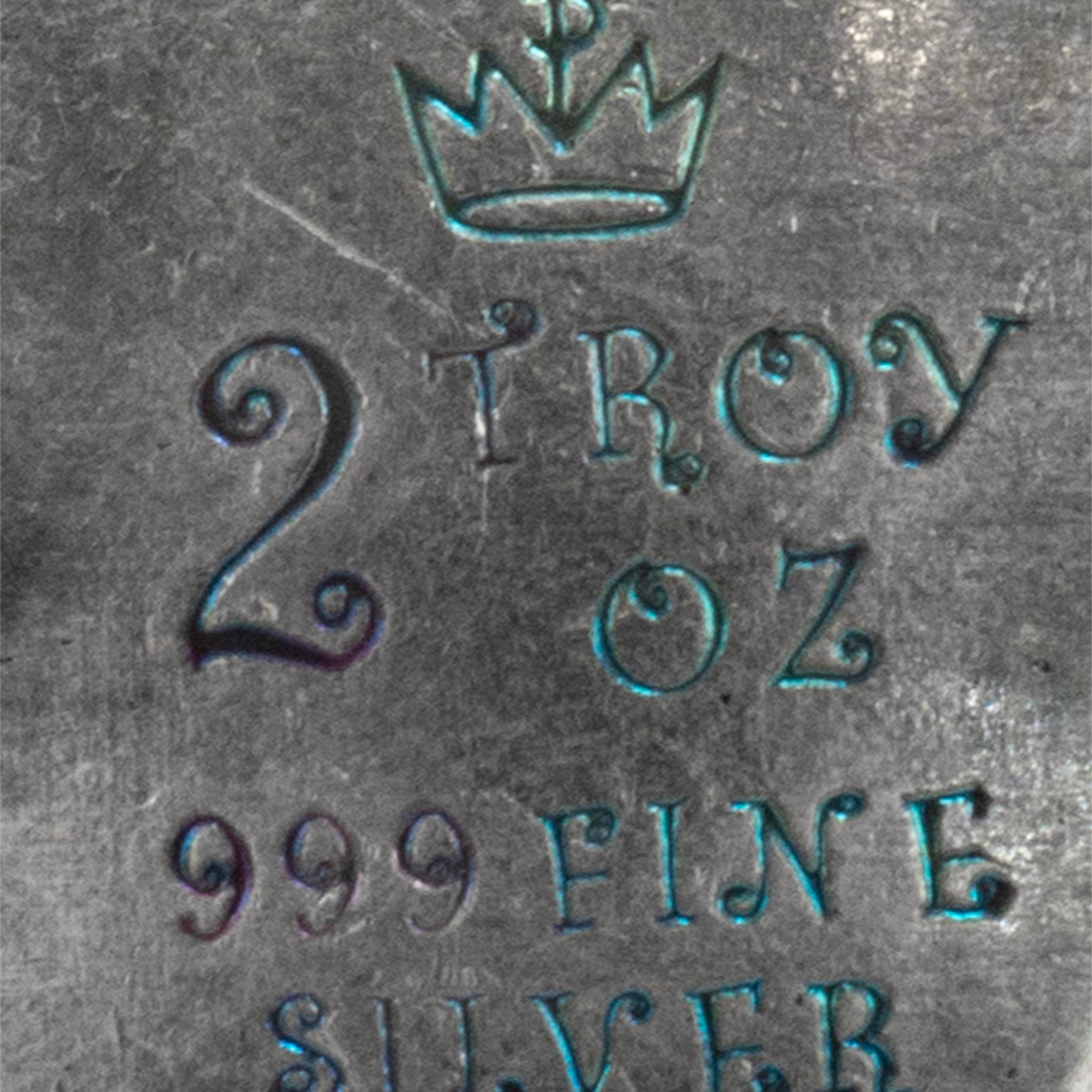 Monarch Precious Metals 2 Oz .999 Fine Silver Evil Clown 3D Art Bar