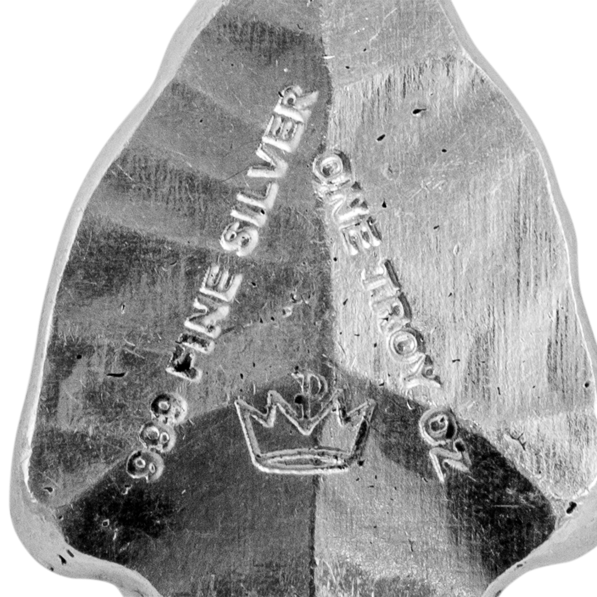 Monarch Precious Metals 1 Oz .999 Fine Silver Arrowhead 3D Art Bar