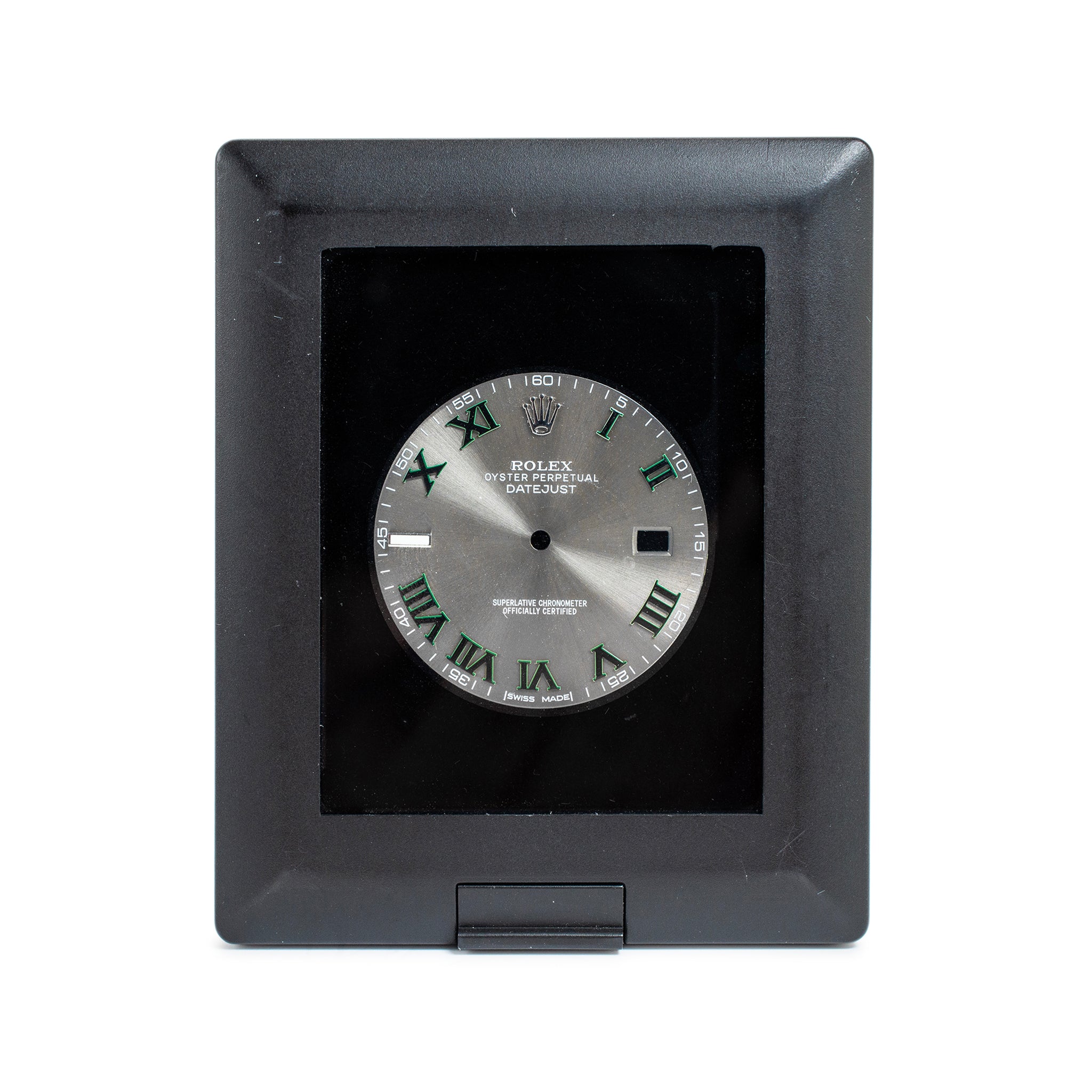 Custom Rolex Datejust 41 Gray Roman Numerals Wimbledon Dial
