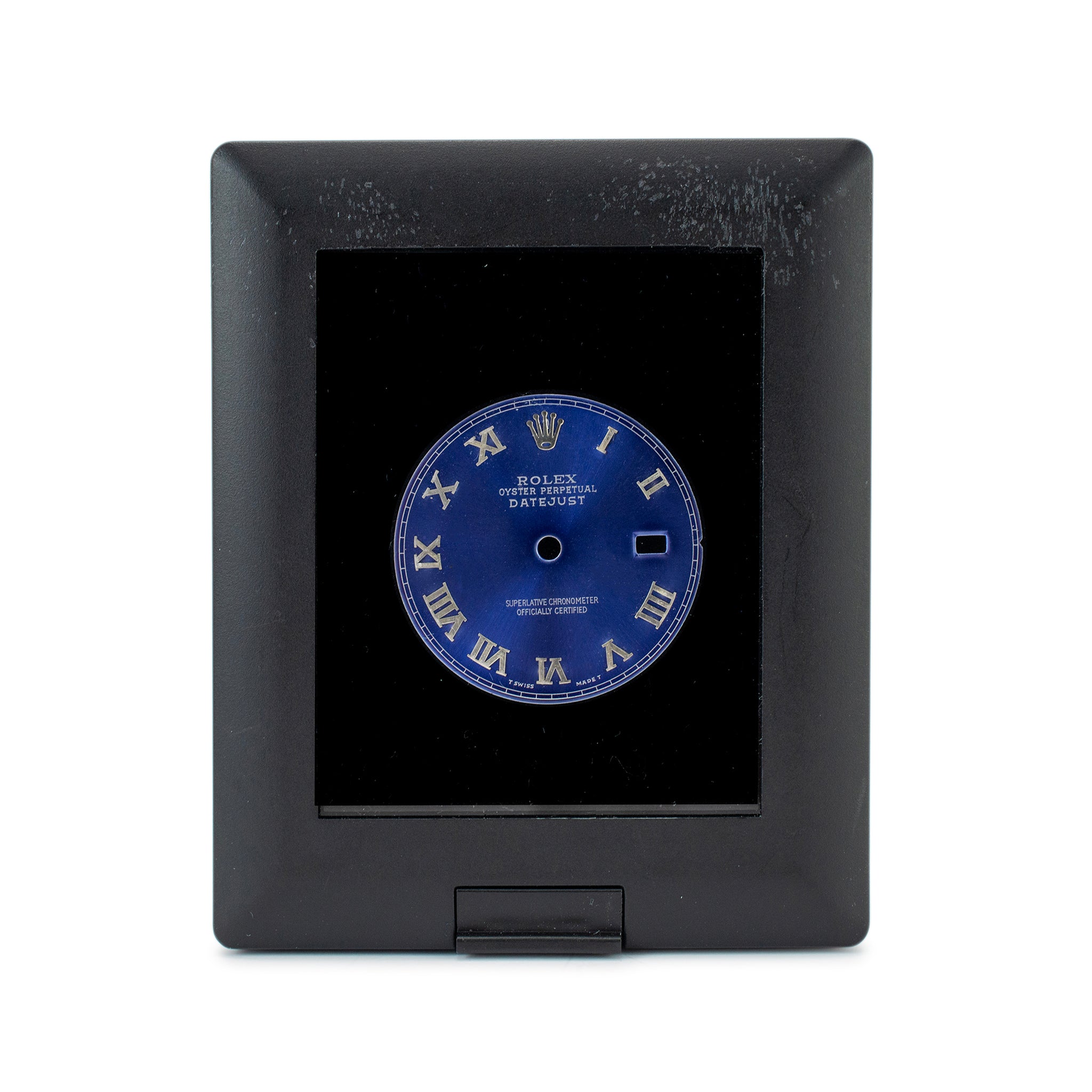 Custom Rolex Datejust 36 Royal Blue Roman Numerals Dial