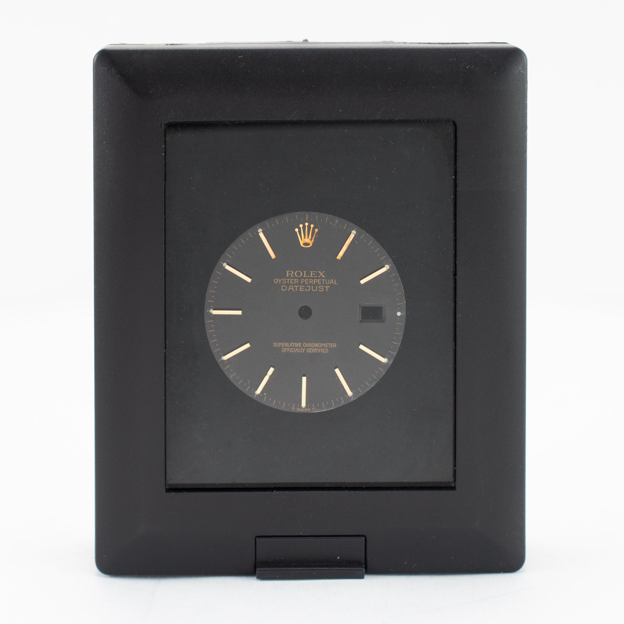 Genuine Datejust 36 Black Golden Stick Dial
