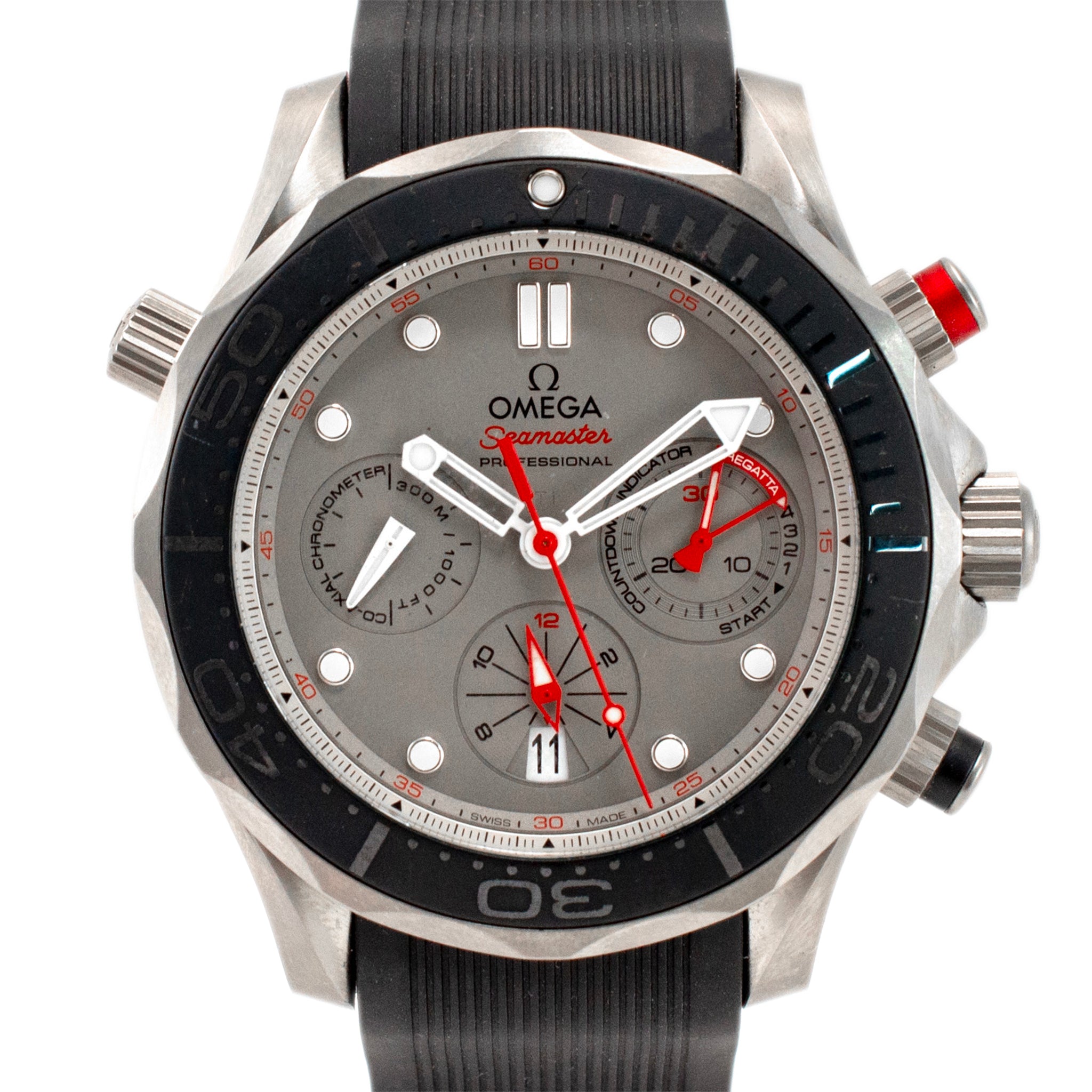 Omega Seamaster Diver 44MM 212.92.44.50.99.001 Grey Titanium Men’s Watch