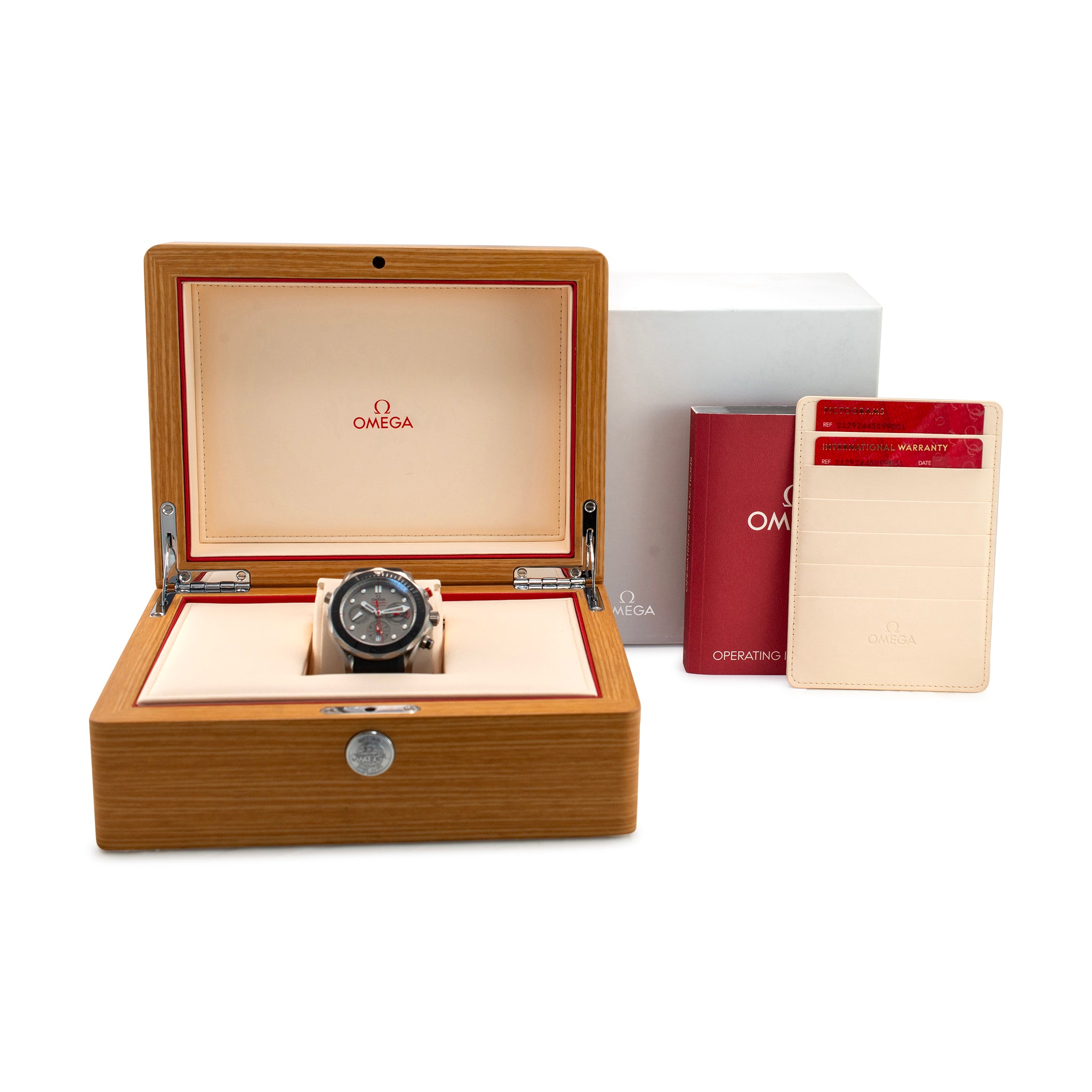 Omega Seamaster Diver 44MM 212.92.44.50.99.001 Grey Titanium Men’s Watch