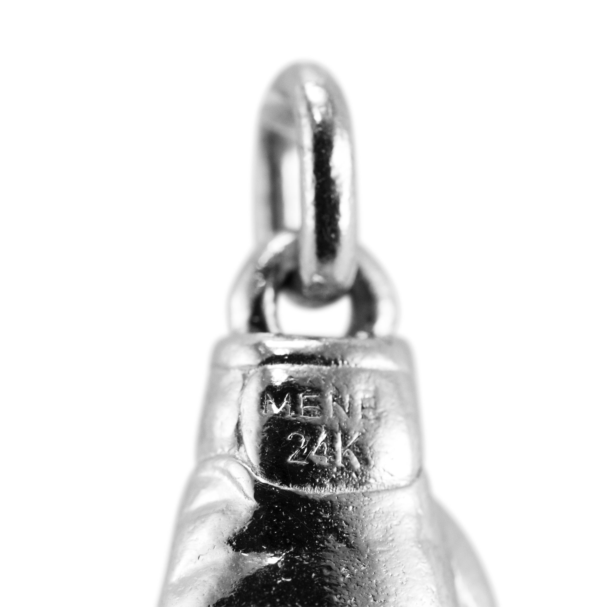 Mene Pure Platinum Boxing Glove Pendant