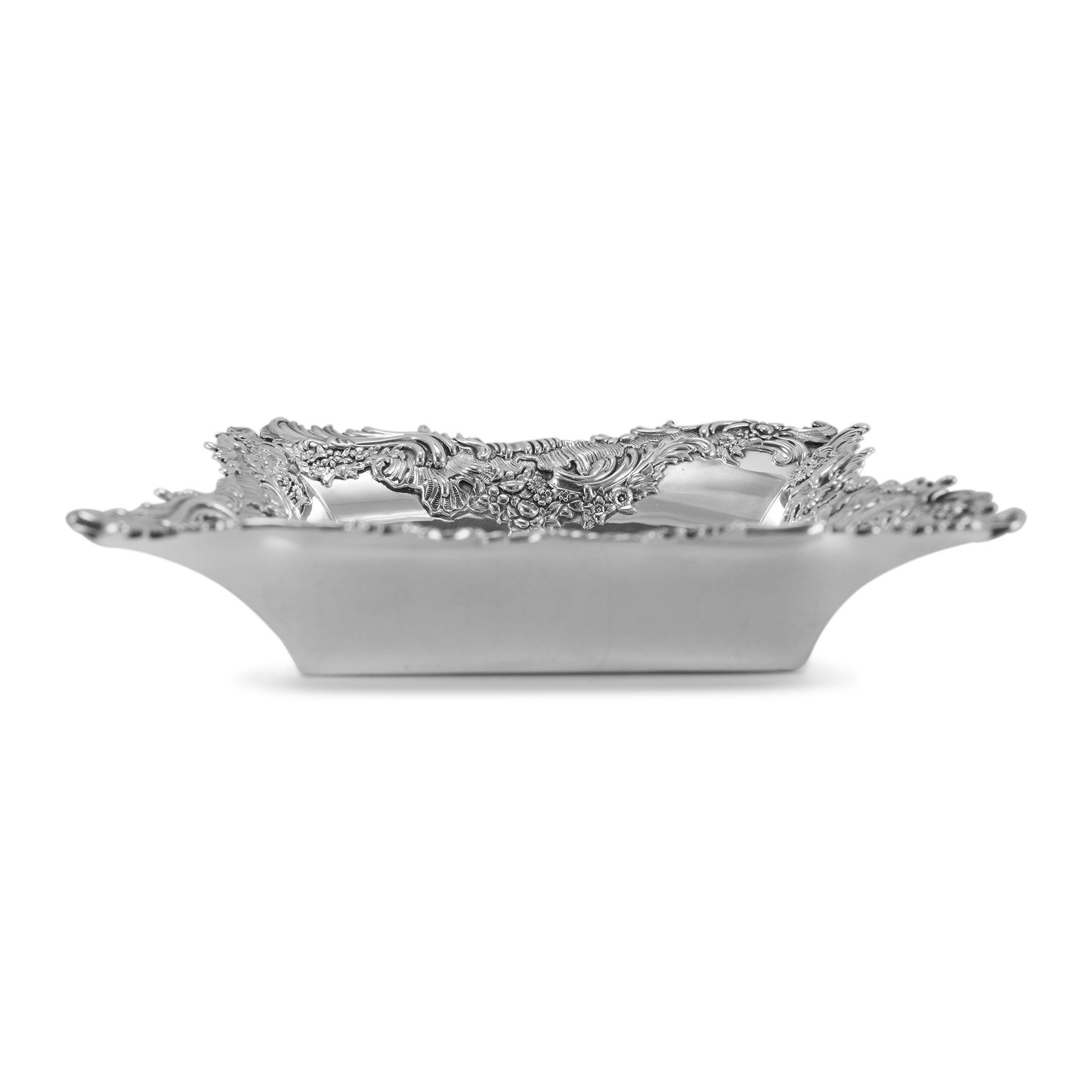 Vintage George W Shiebler 925 Sterling Silver Square Tray