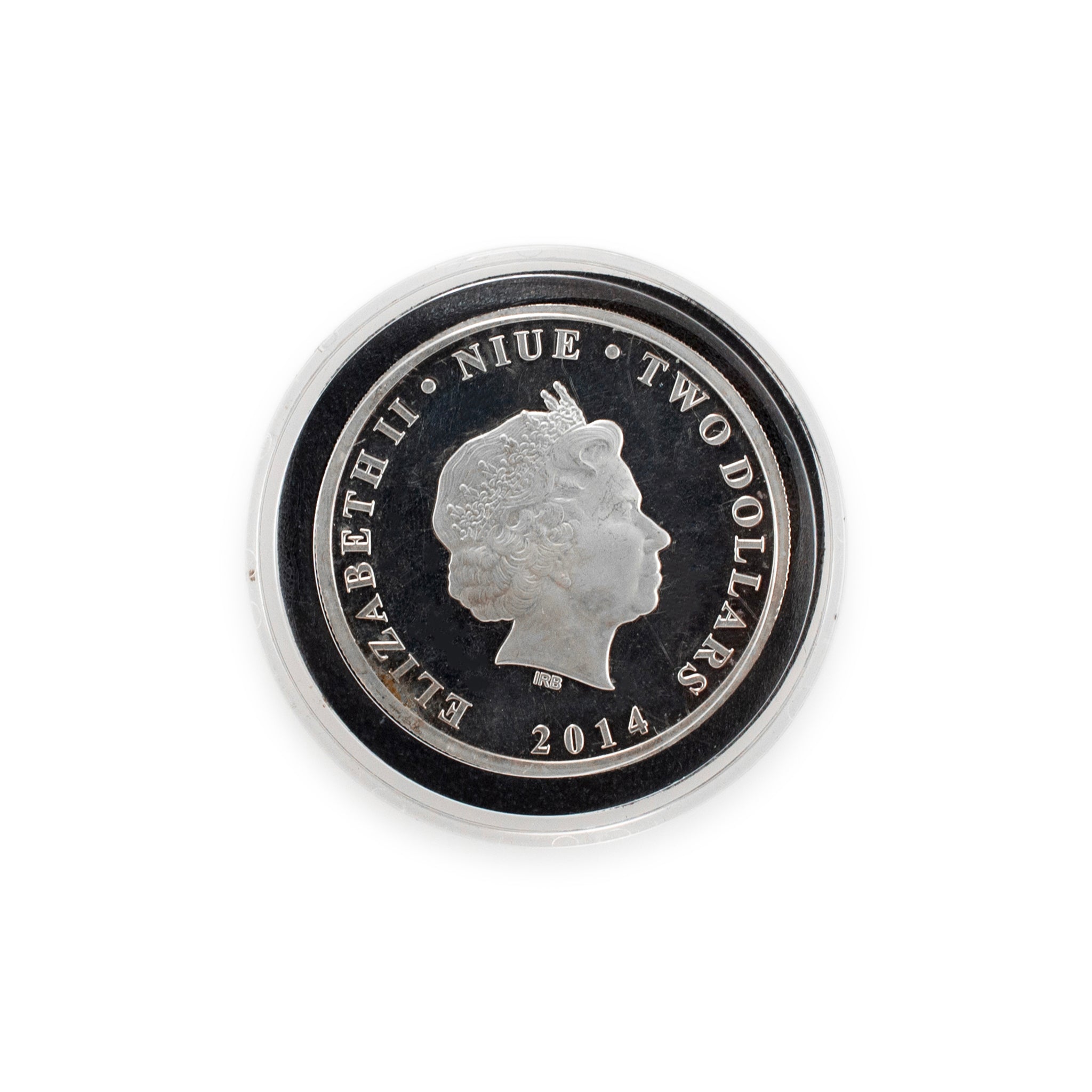 2014 Niue Marvel Avengers Hulk $2 Silver 1OZ Coin