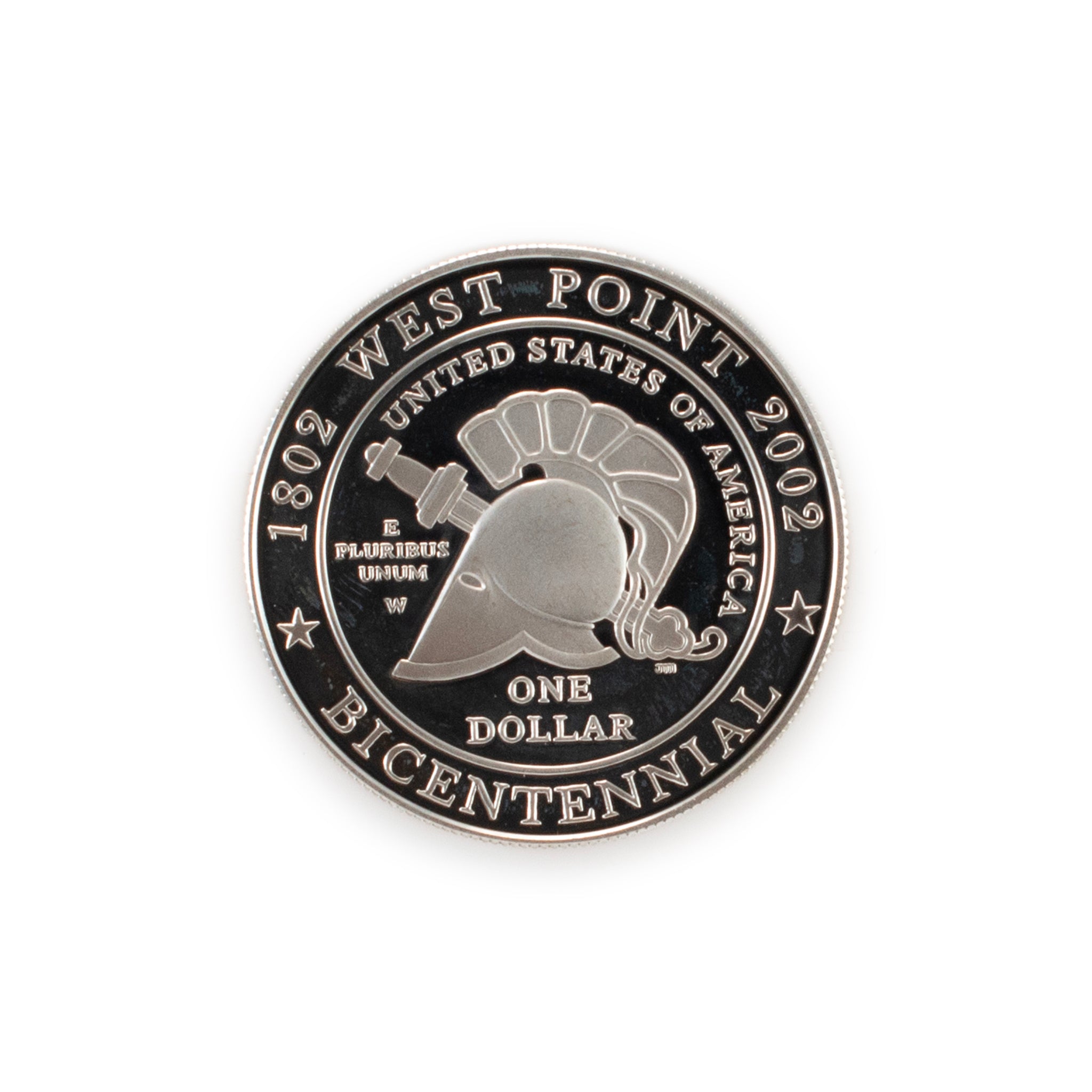 2002-W $1 West Point Proof Silver Dollar Coin