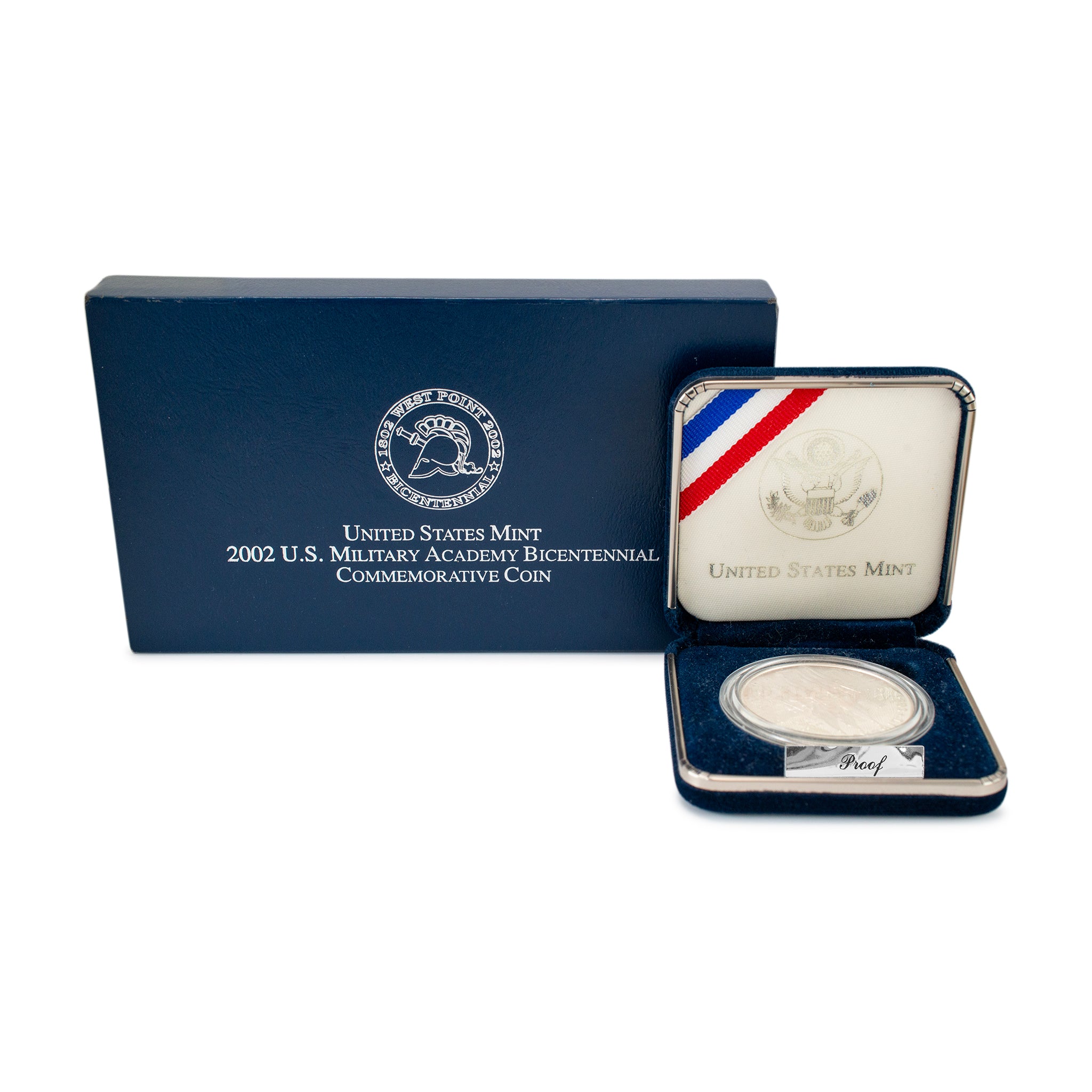 2002-W $1 West Point Proof Silver Dollar Coin