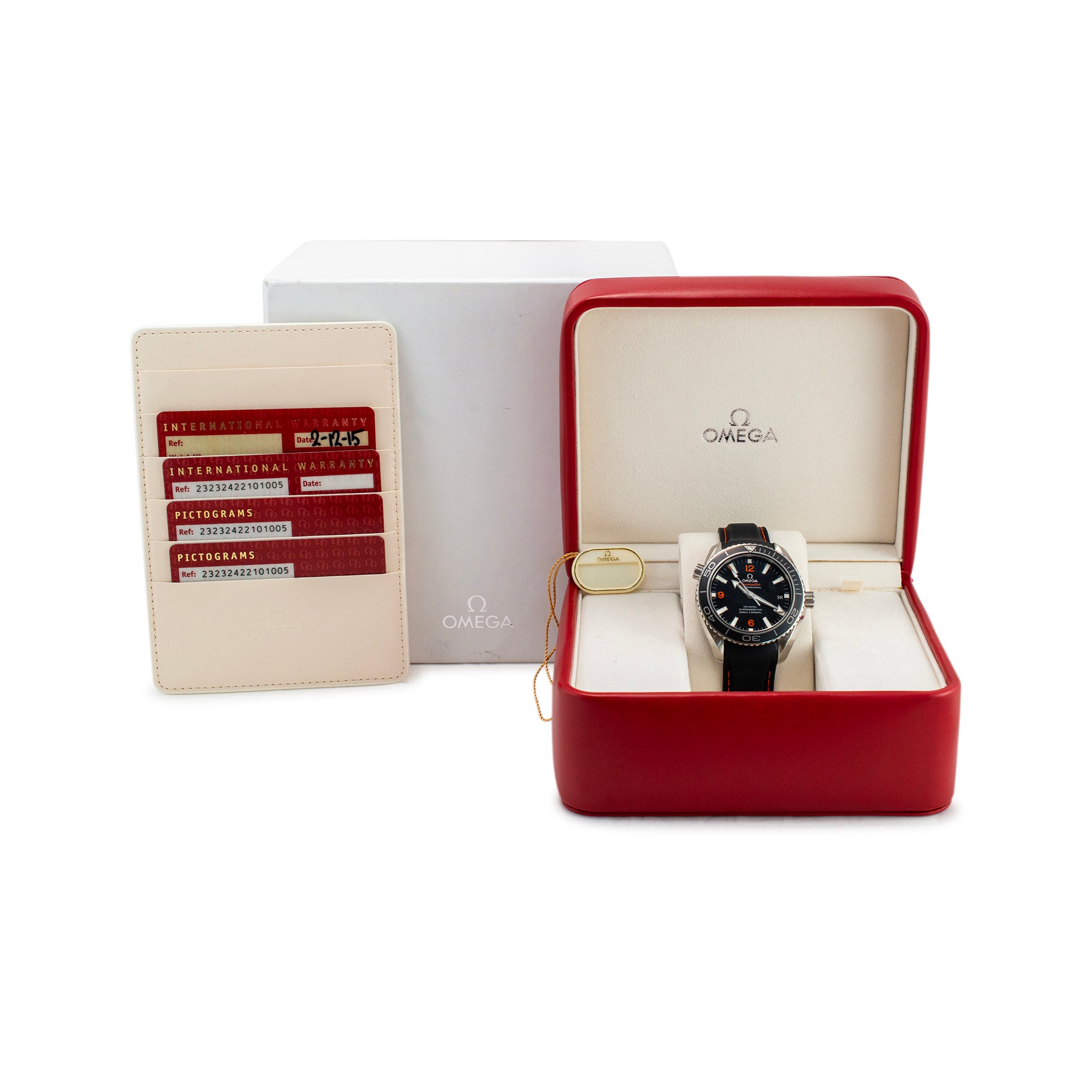 2015 Omega Seamaster Planet Ocean 42MM 232.32.42.21.01.005 Automatic Steel Watch