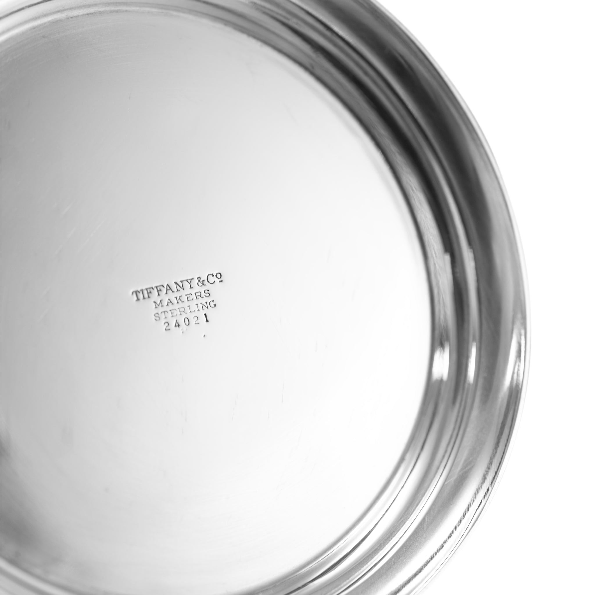 Tiffany & Co. 925 Sterling Silver 24021 Classic Design Bowl