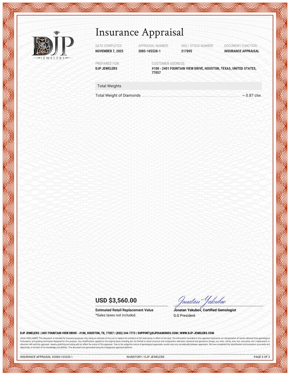 Venvs One-Of-A-Kind 14K Rose Gold Kite Salt & Pepper Diamond Cocktail Ring