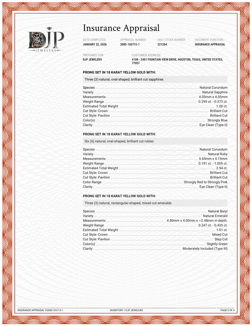 Antique Jeweled Solid 18K Gold CT Diamond Sapphire Ruby Emerald Filigree Box