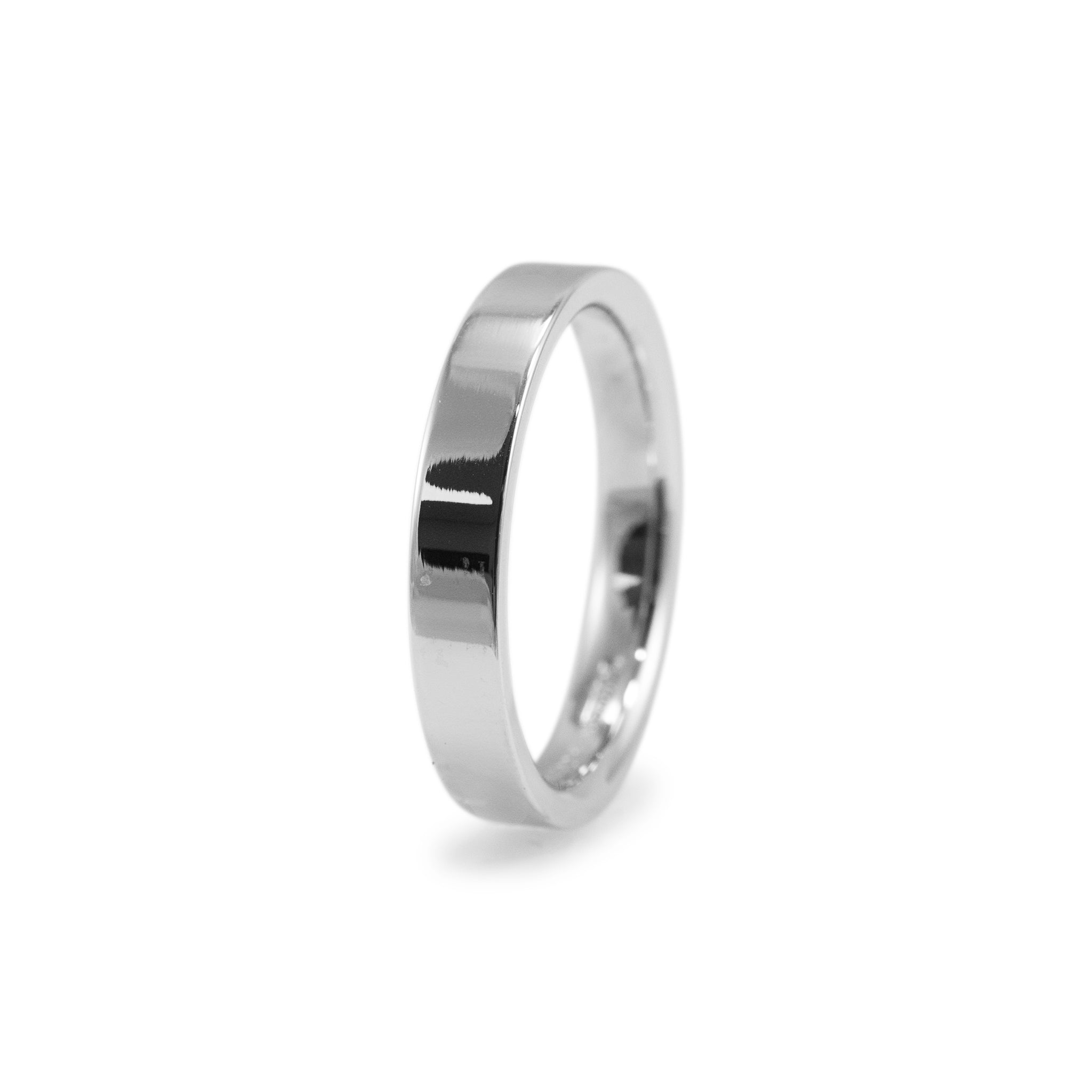 Tiffany Forever Platinum 3MM Wedding Band Ring