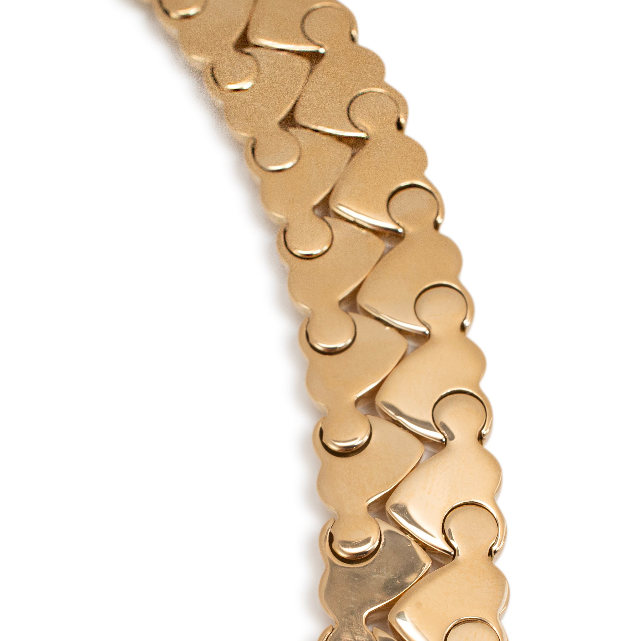 1994 Vintage Cartier Heart Collier 18K Yellow Gold Choker Necklace