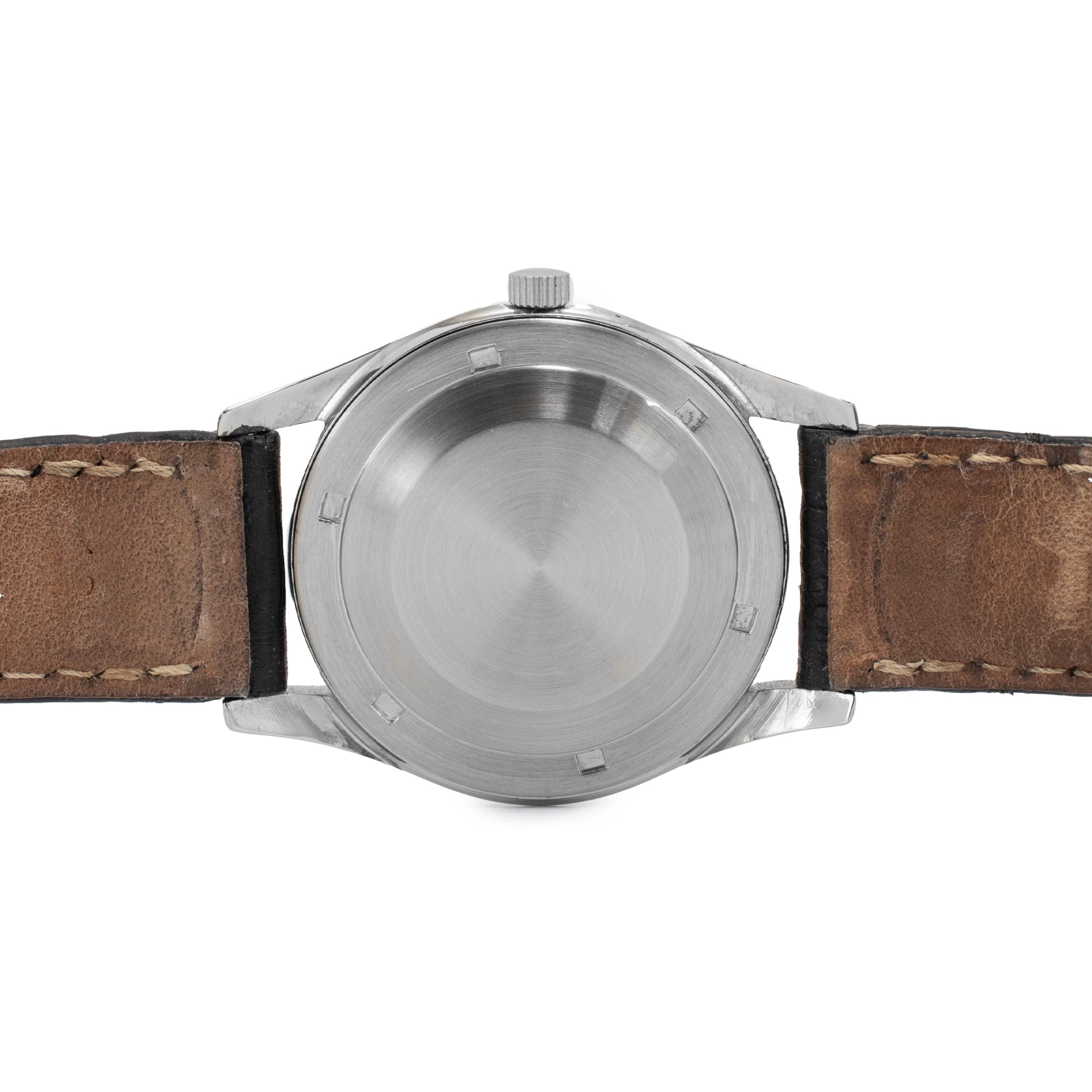 Vintage 1960’s Girard-Perregaux Gyromatic 34MM 39 Jewels Steel Automatic Watch