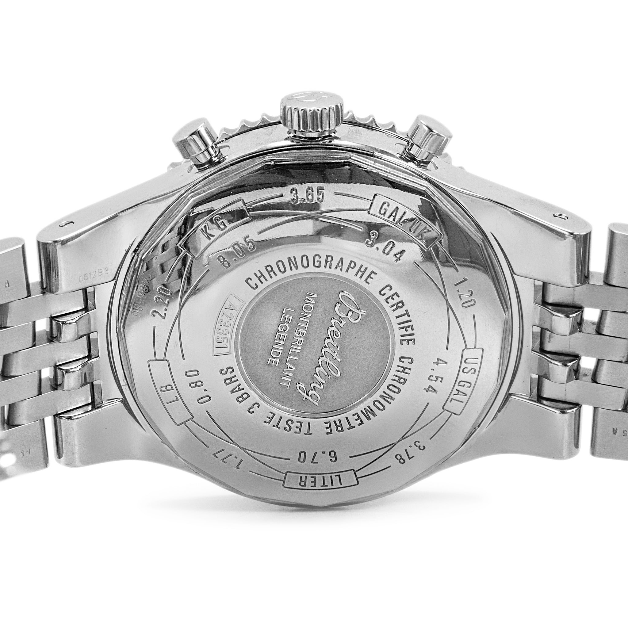 Breitling Montbrillant Limited Edition 47MM A23351A6/G741 Steel Watch