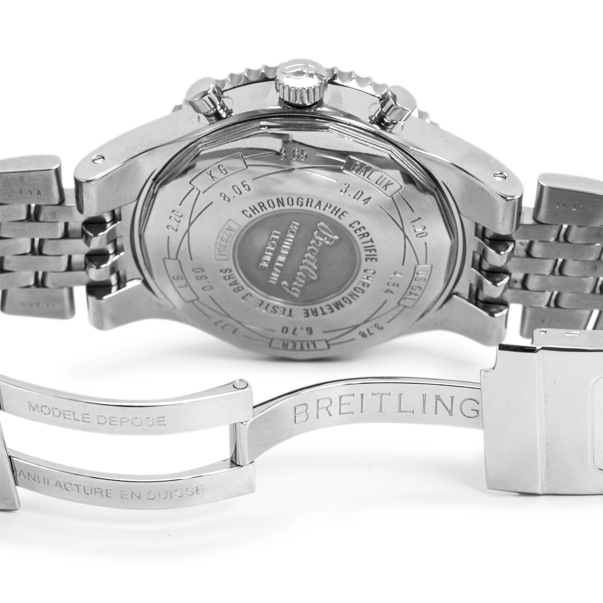 Breitling Montbrillant Limited Edition 47MM A23351A6/G741 Steel Watch