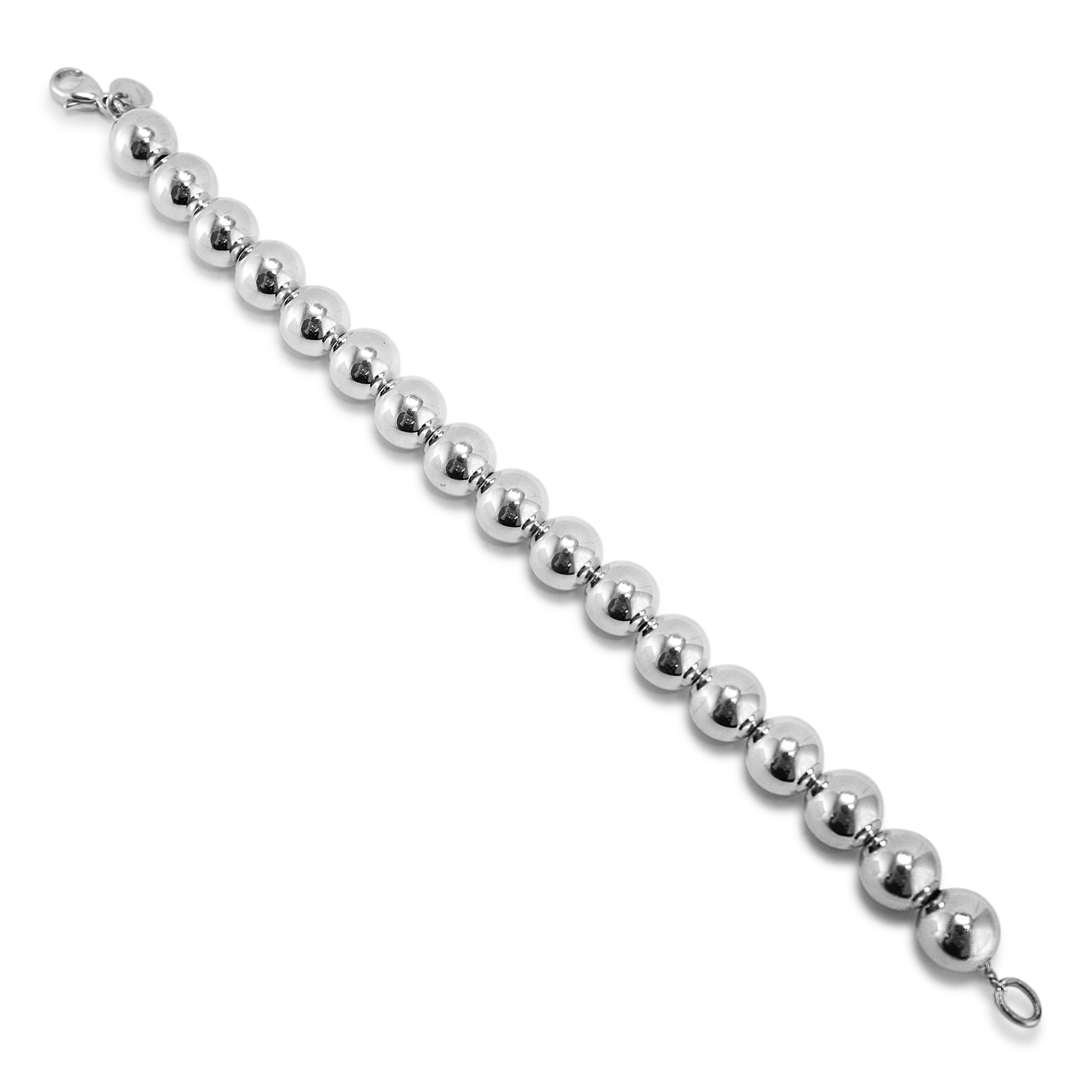 Tiffany & Co. Tiffany Hardwear 925 Ball Bracelet in Silver 10 MM Bead Bracelet