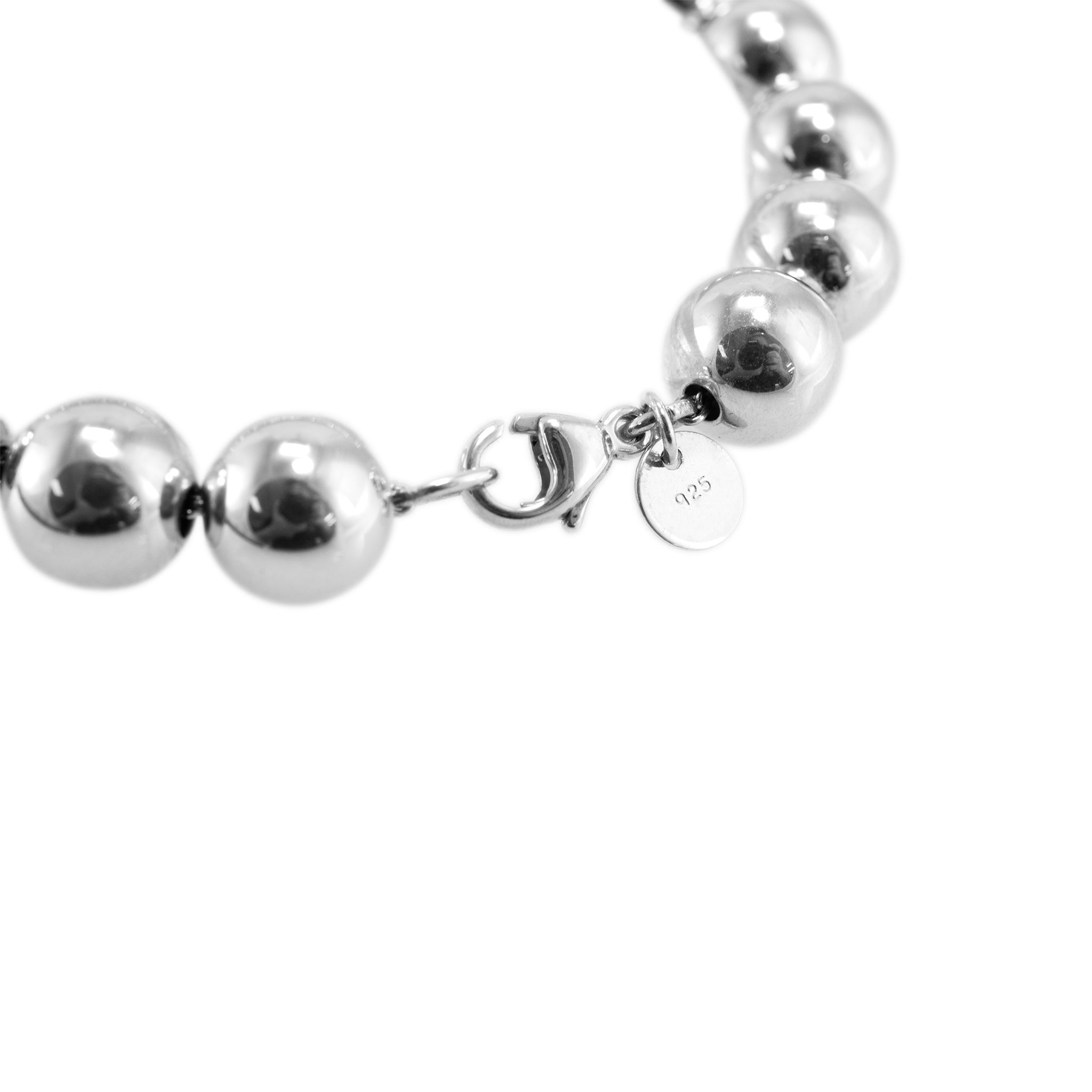 Tiffany & Co. Tiffany Hardwear 925 Ball Bracelet in Silver 10 MM Bead Bracelet