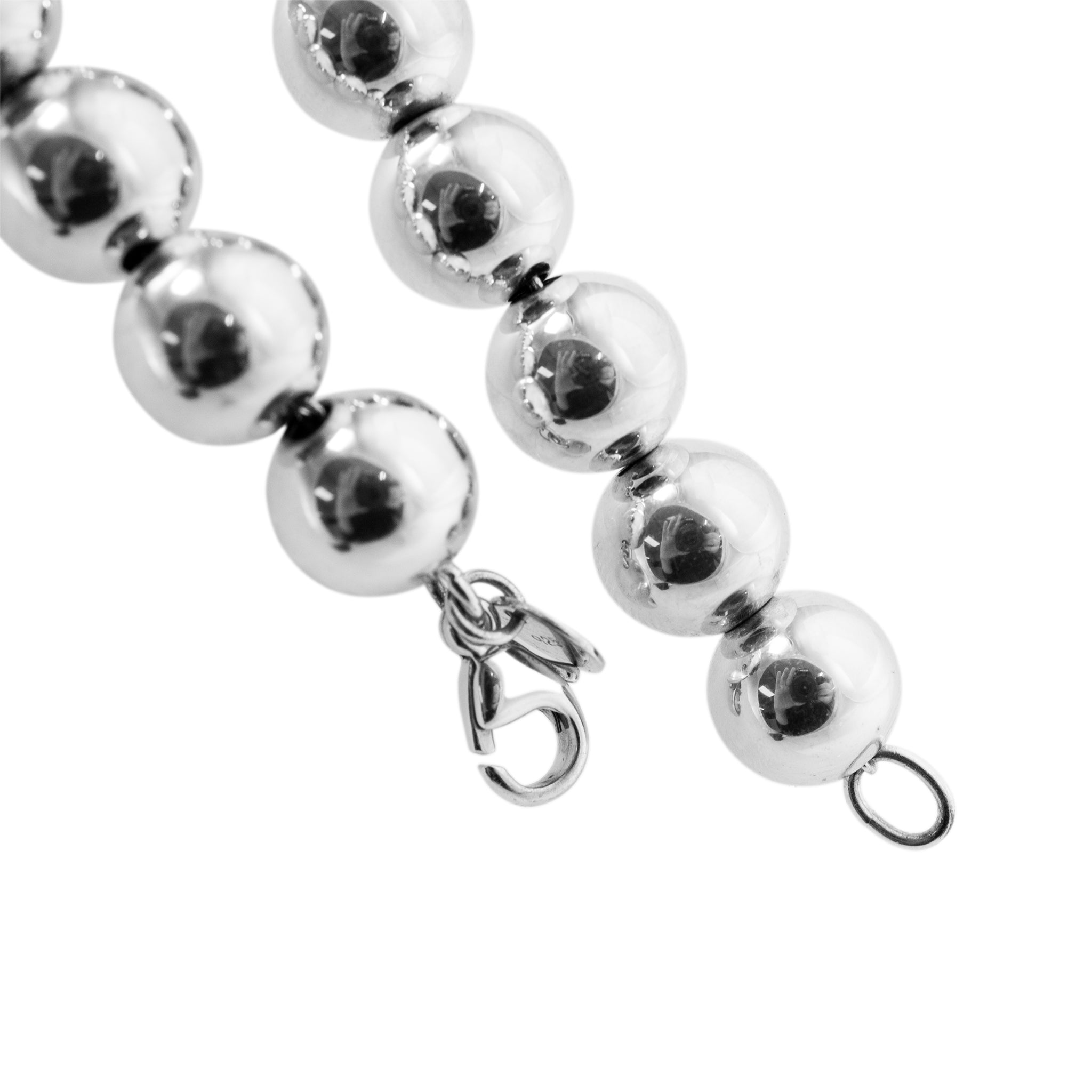 Tiffany & Co. Tiffany Hardwear 925 Ball Bracelet in Silver 10 MM Bead Bracelet