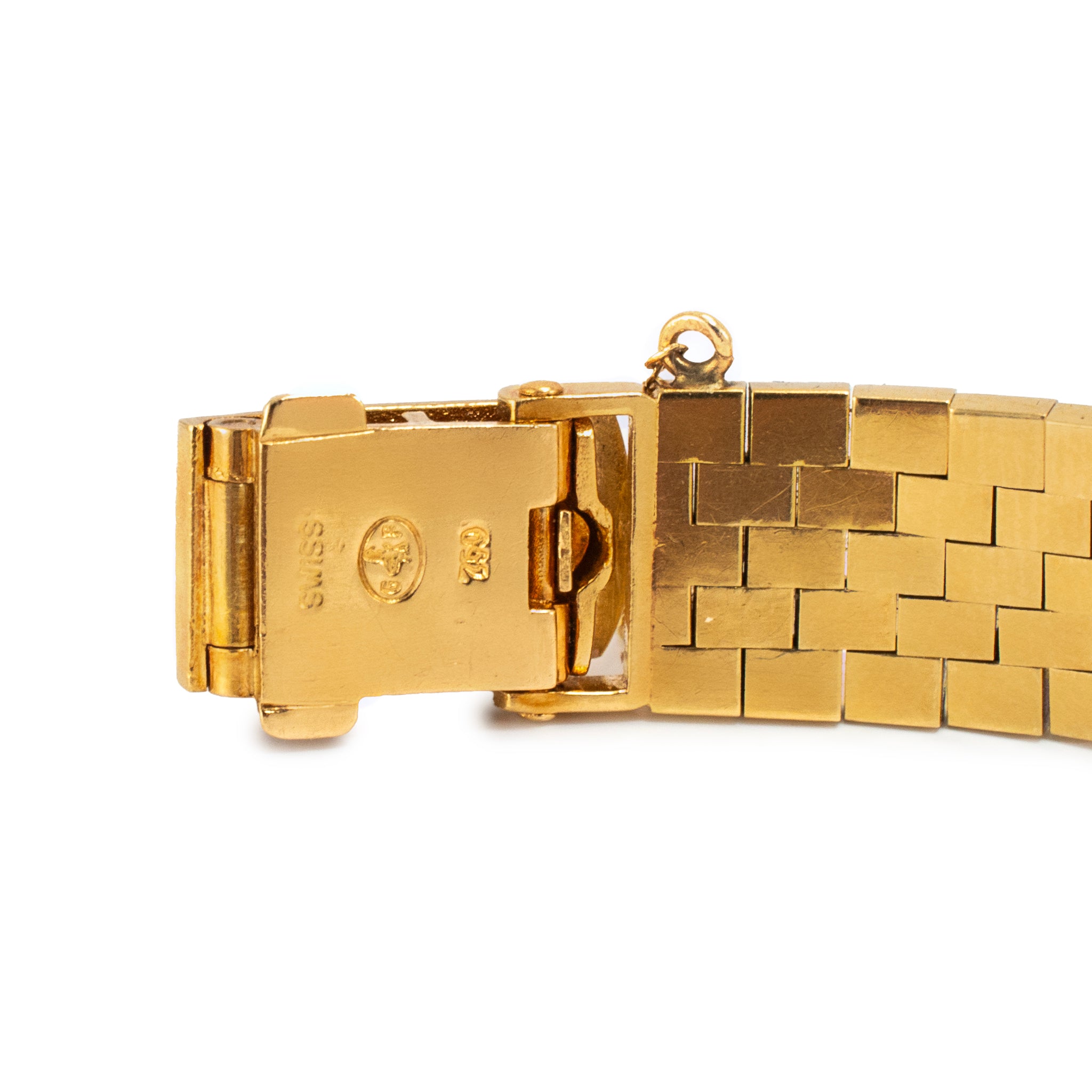 Vintage Corum Rolls Royce Spirit Ecstasy 22MM 47595H12 18K Gold Diamond Watch