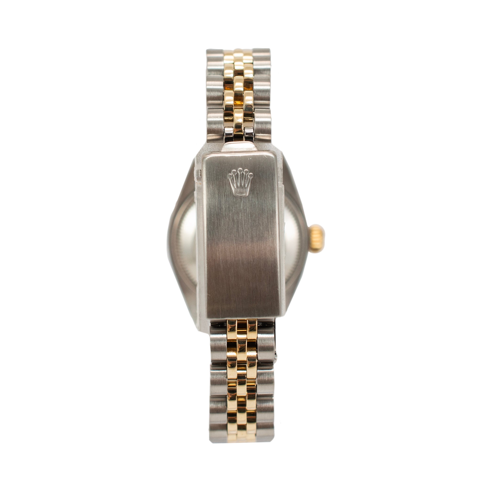 Rolex Lady Datejust 26MM 6917 Diamond Jubilee Fluted Yellow Gold Steel Watch