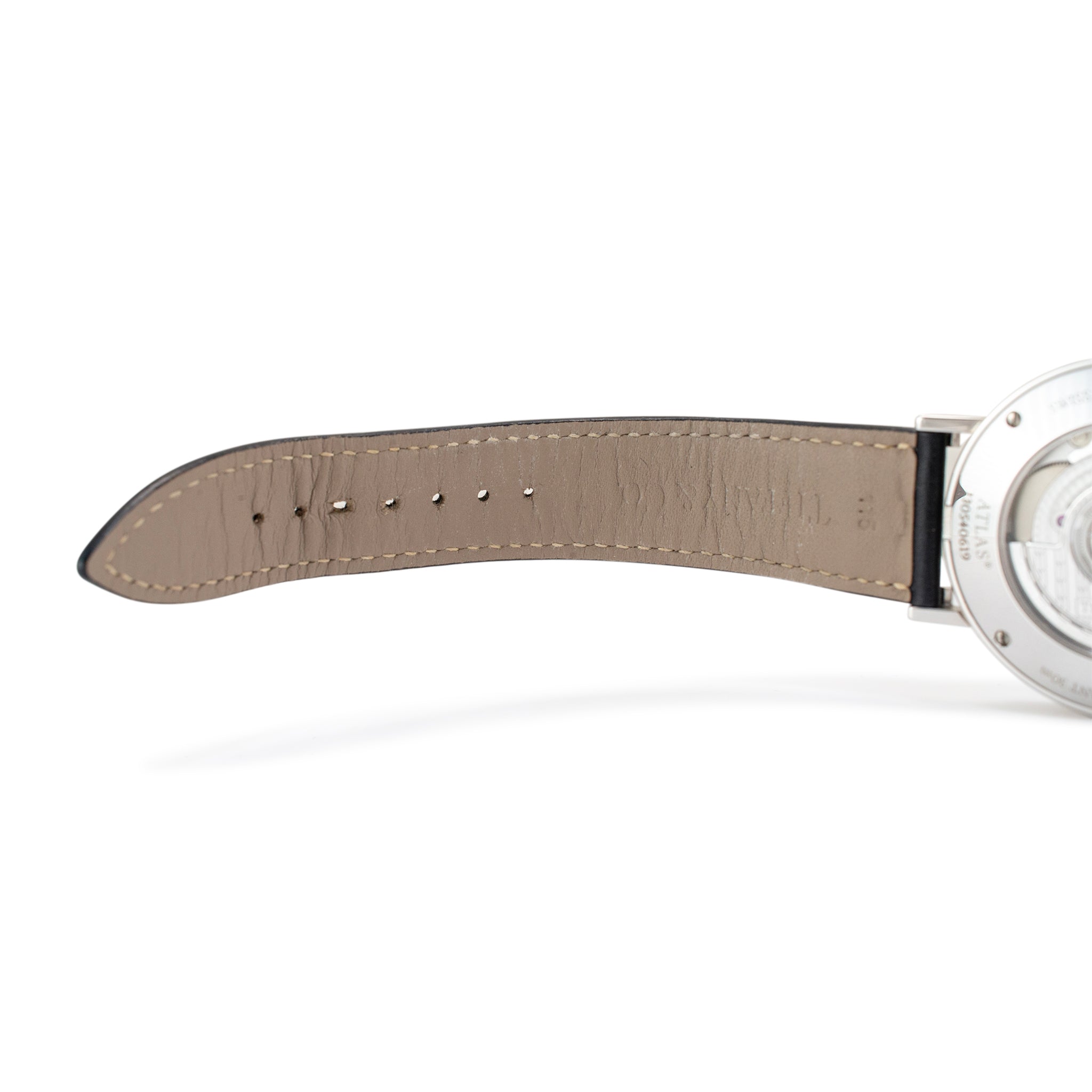 Tiffany & Co. Atlas 39MM TIF270985 Sterling Silver White Dial Automatic Watch