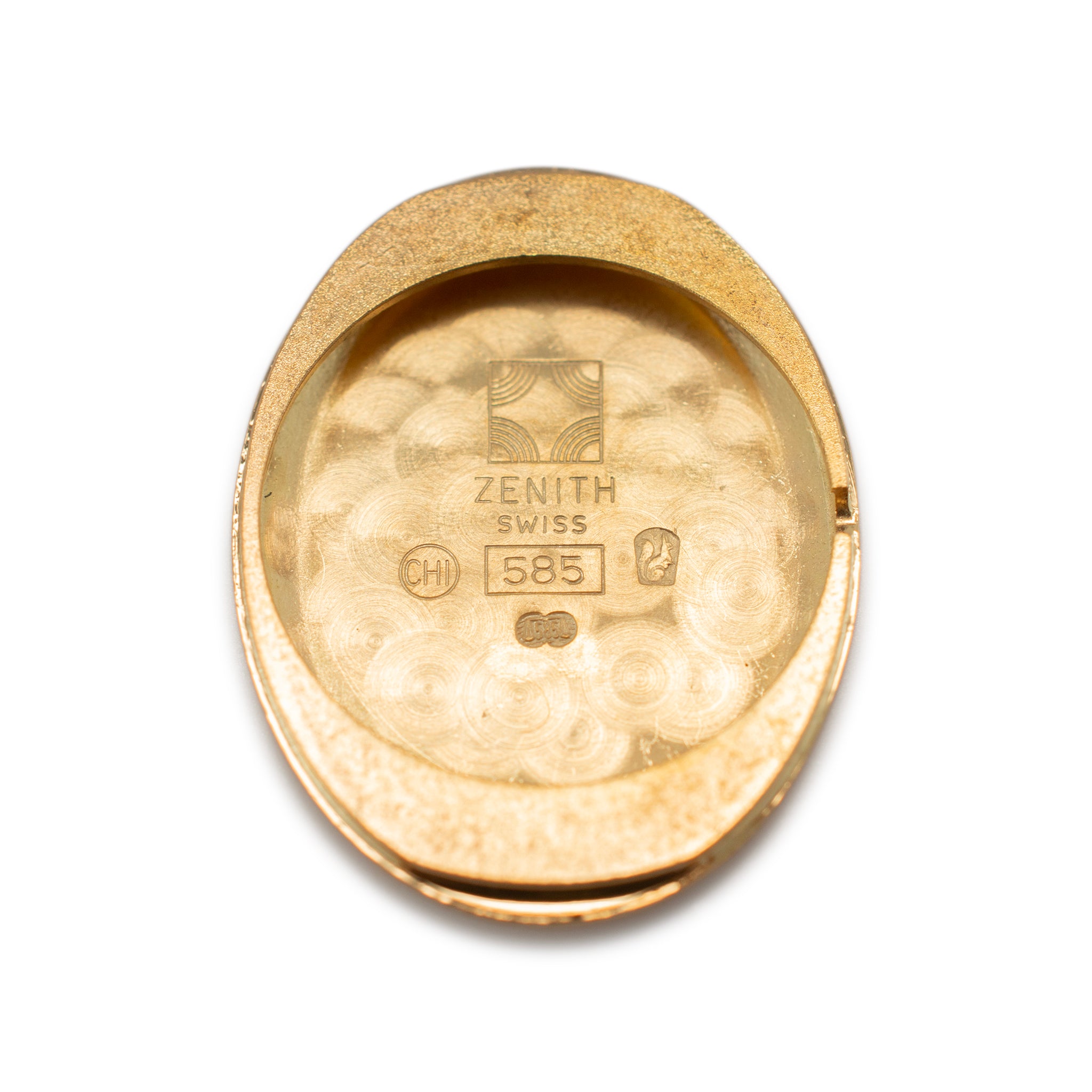 Vintage Movado 19MM Zenith Movement 14K Yellow Gold Manual Winding Watch