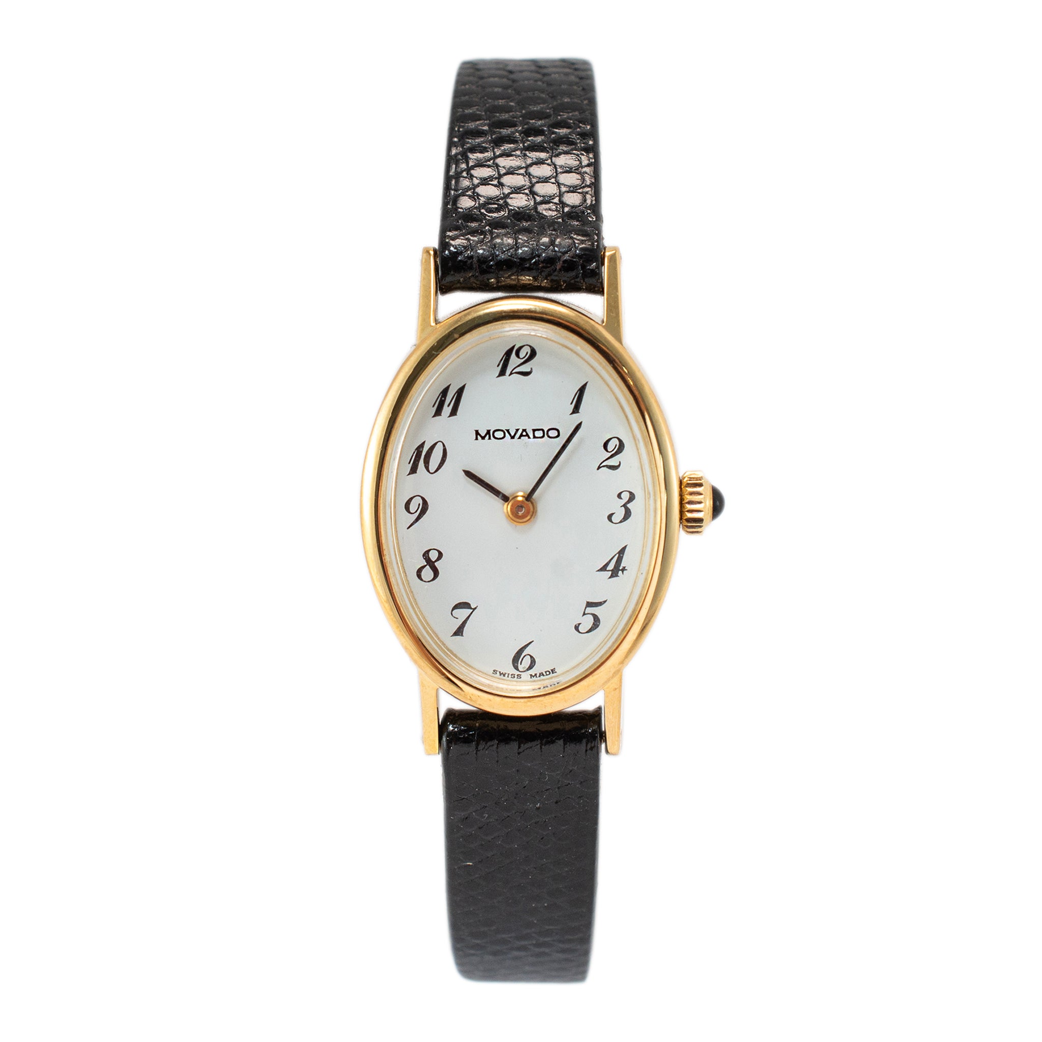 Vintage Movado 19MM Zenith Movement 14K Yellow Gold Manual Winding Watch