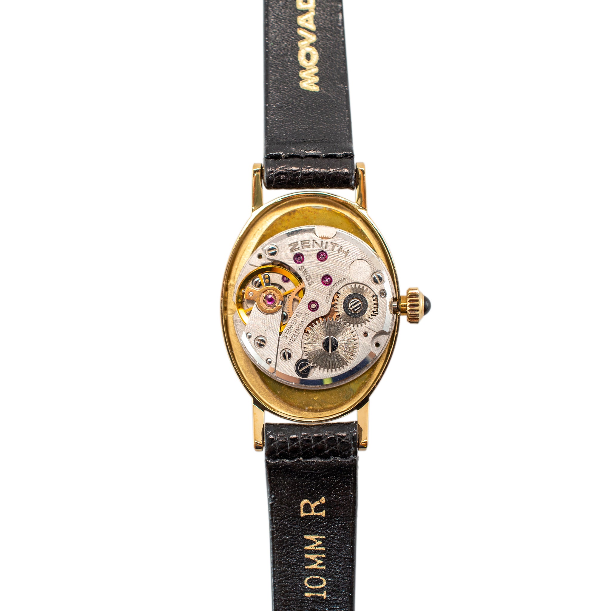 Vintage Movado 19MM Zenith Movement 14K Yellow Gold Manual Winding Watch