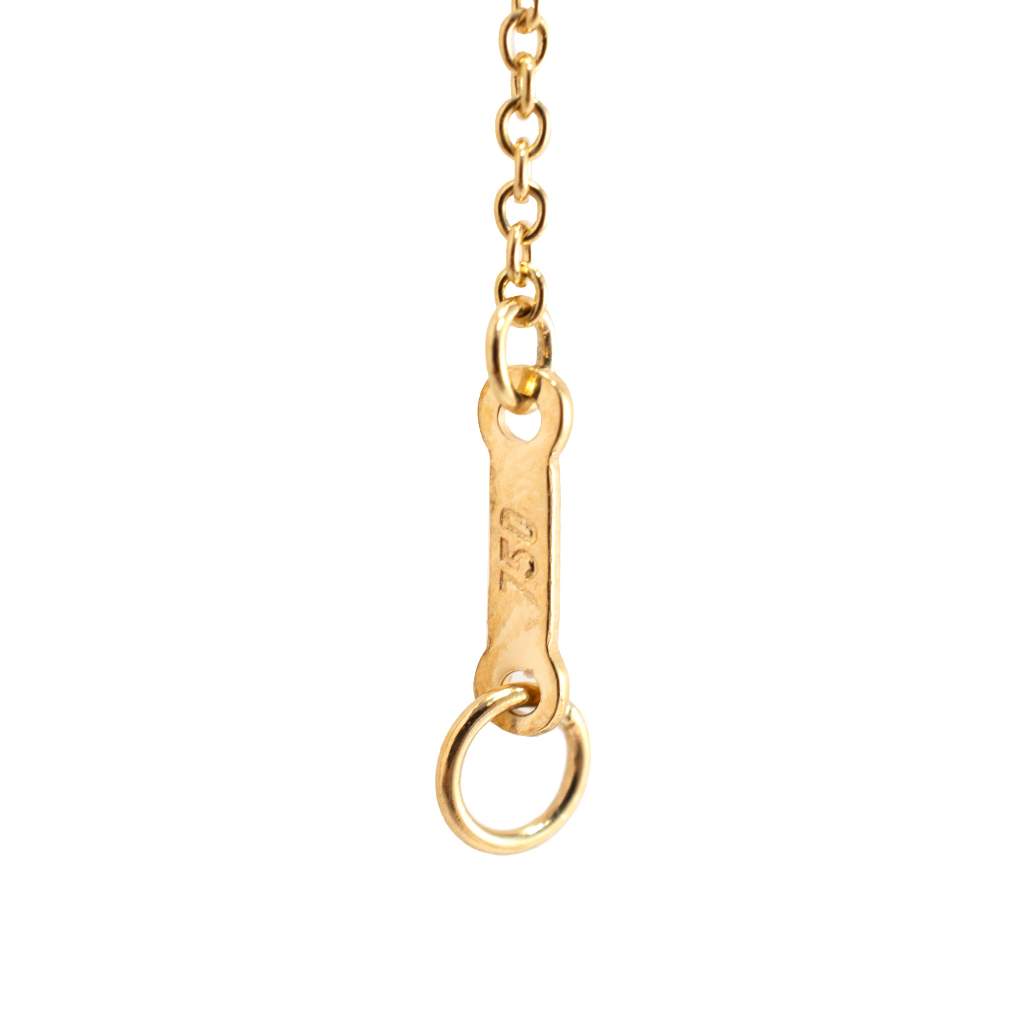 Tiffany & Co. Elsa Peretti 18K Yellow Gold 16MM Open Heart Pendant Necklace