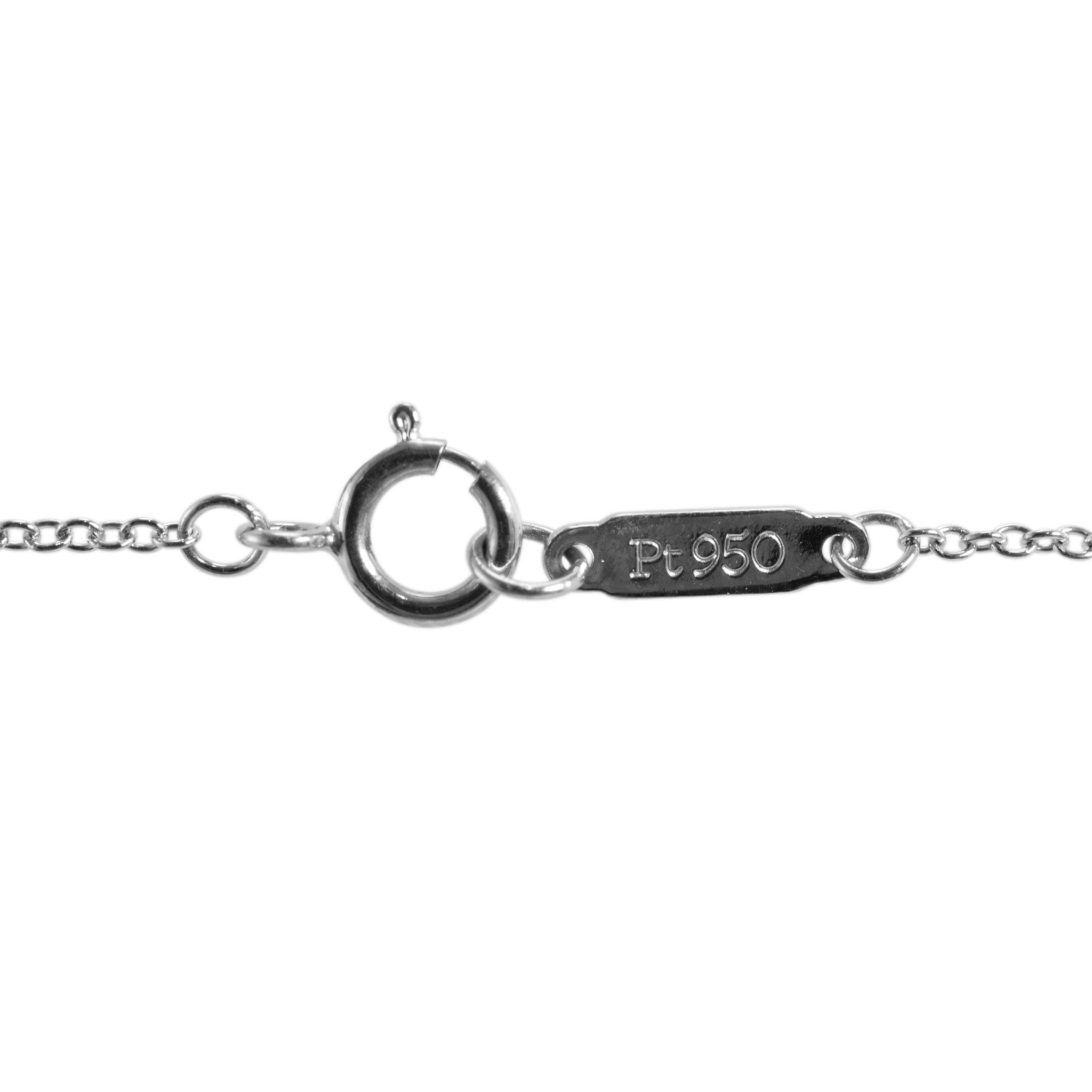 Tiffany & Co. Paper Flowers Collection Platinum Diamond Firefly Pendant Necklace