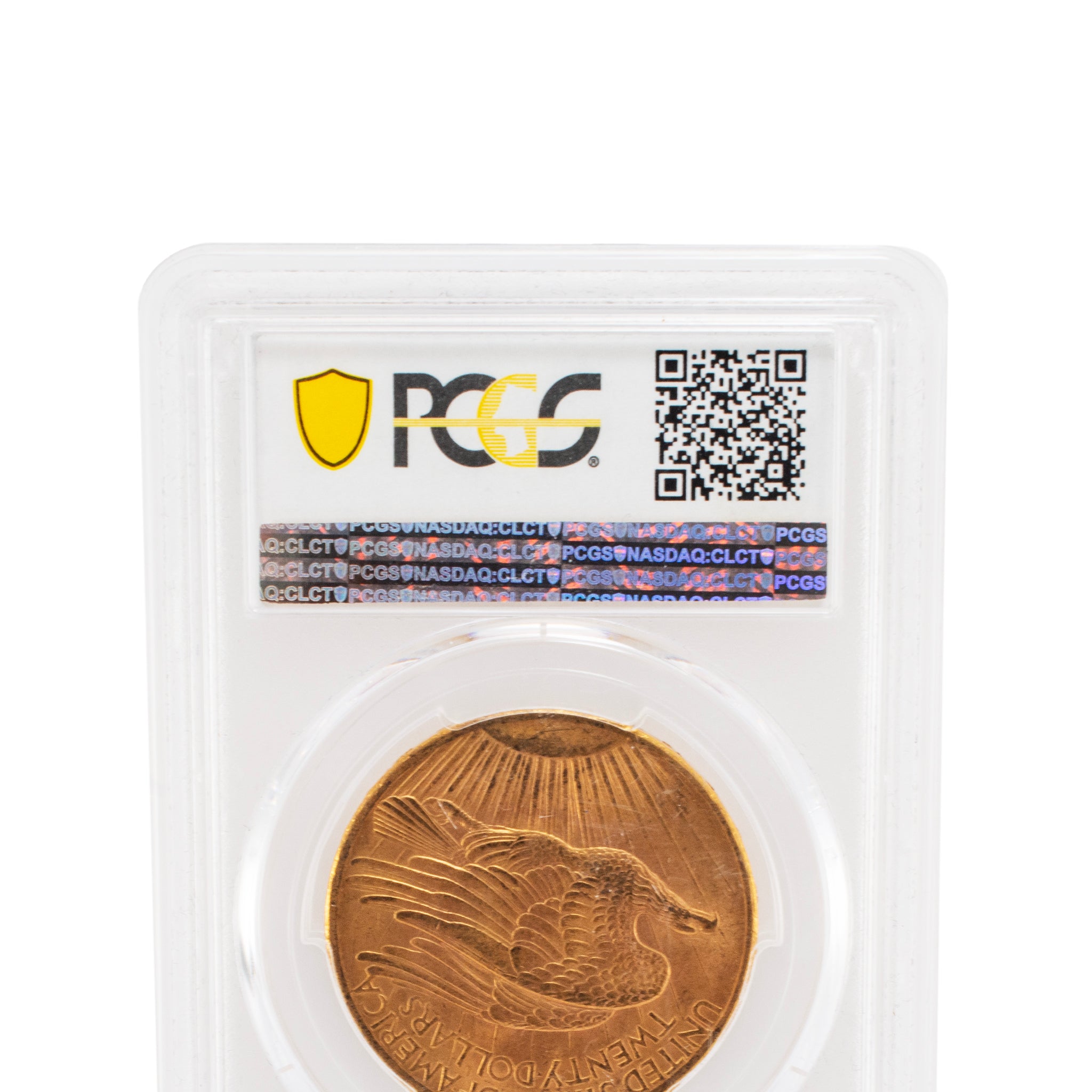 1908 No Motto MS64 PCGS $20 90% Gold St Gaudens Double Eagle Coin