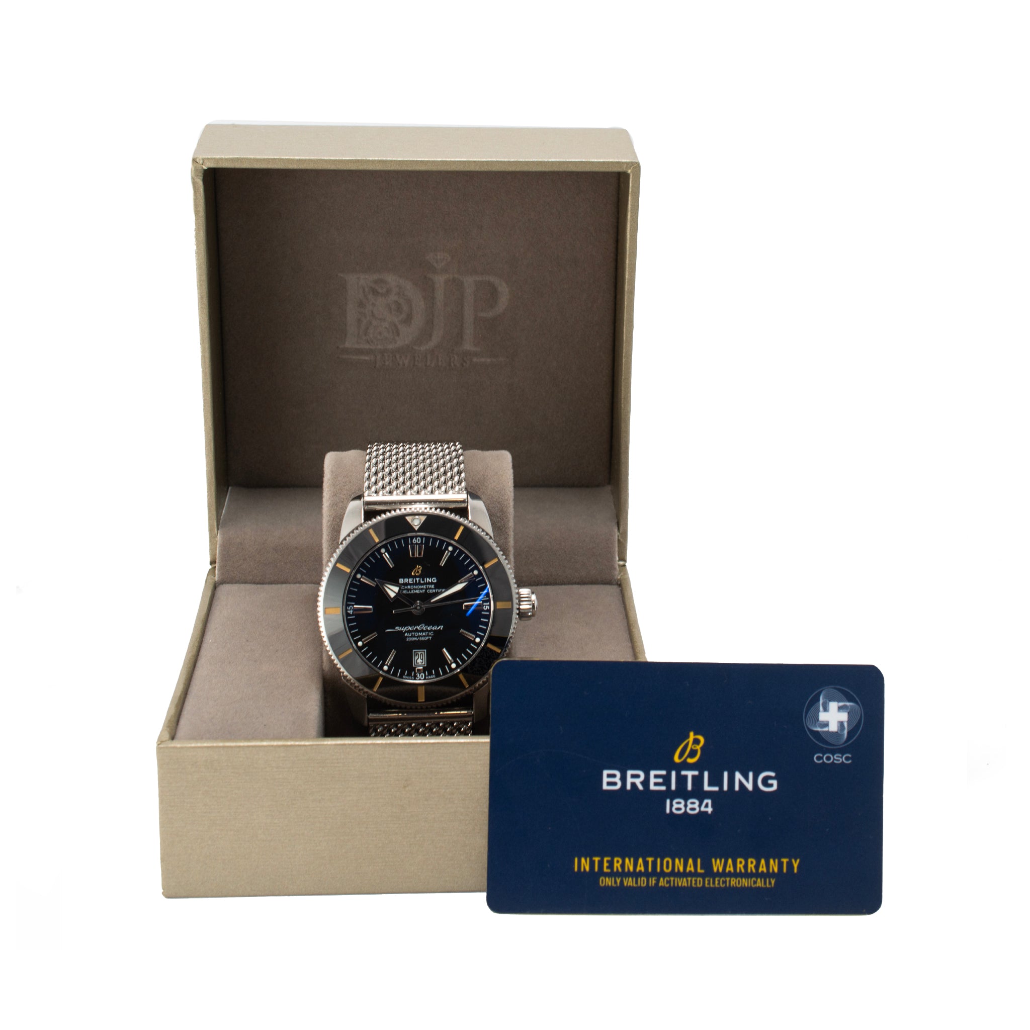 Breitling Superocean Heritage II 46MM AB2020 Ceramic Black Automatic Steel Watch