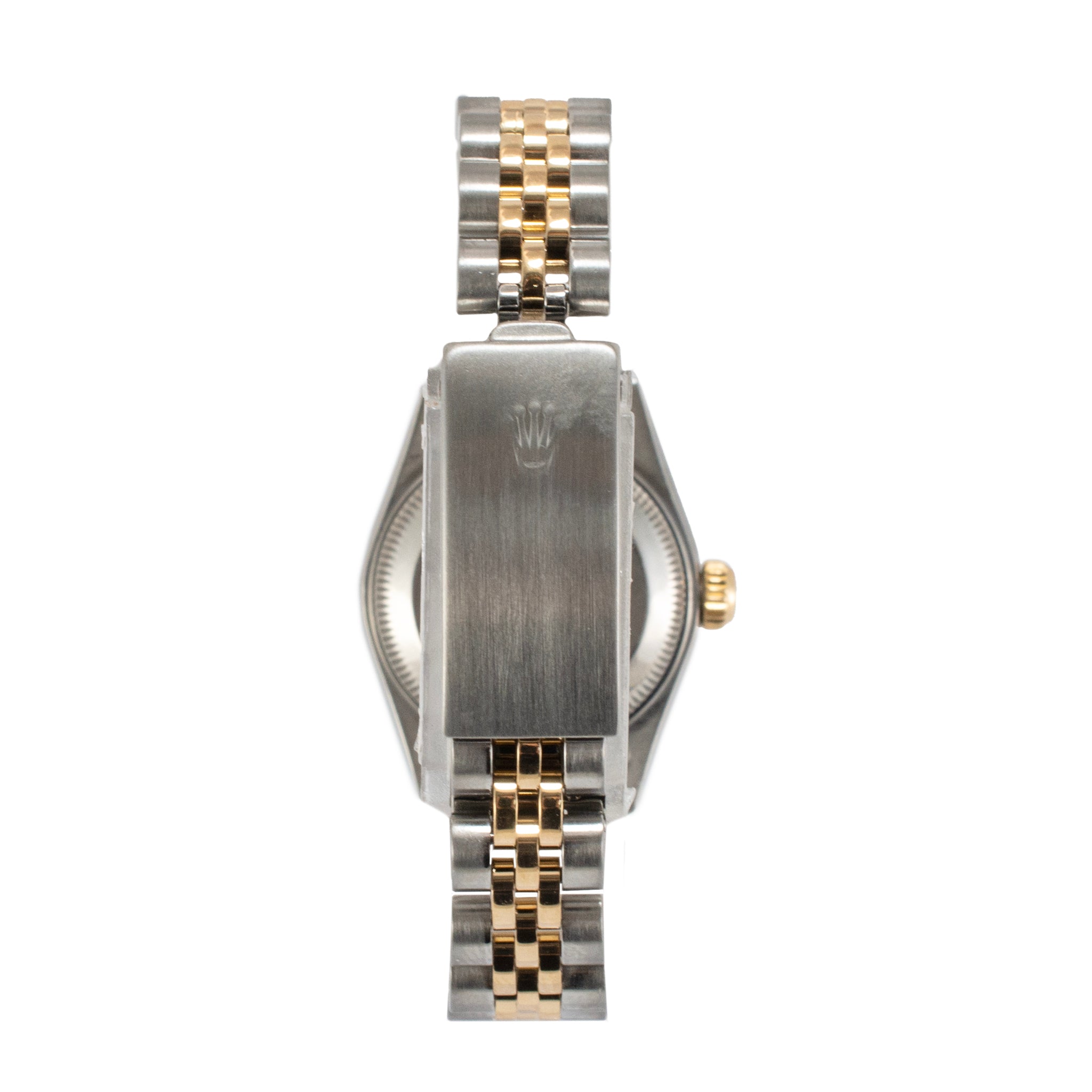 Rolex Lady Datejust 26MM 69163 Diamond Mop Dial Jubilee Yellow Gold Steel Watch