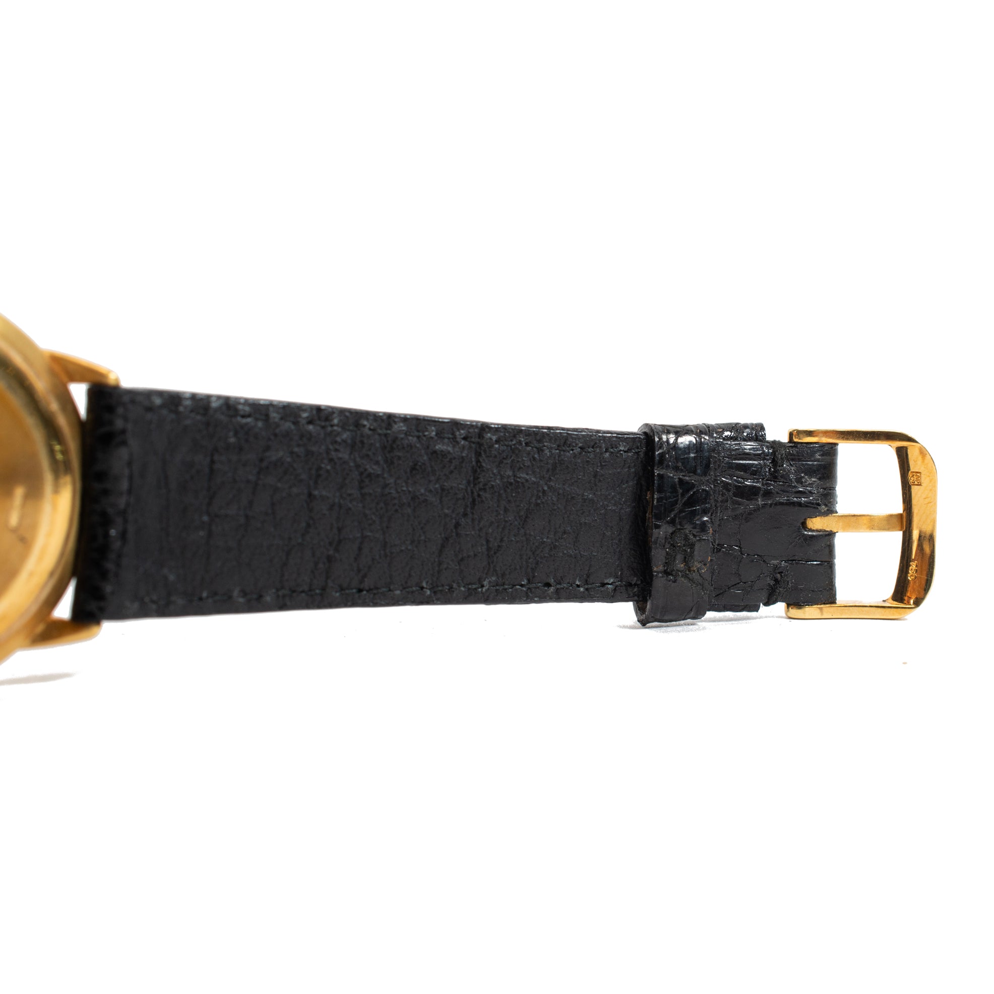 Vintage Audemars Piguet Dual Time 36MM 25685BA 18K Gold Calendar Automatic Watch