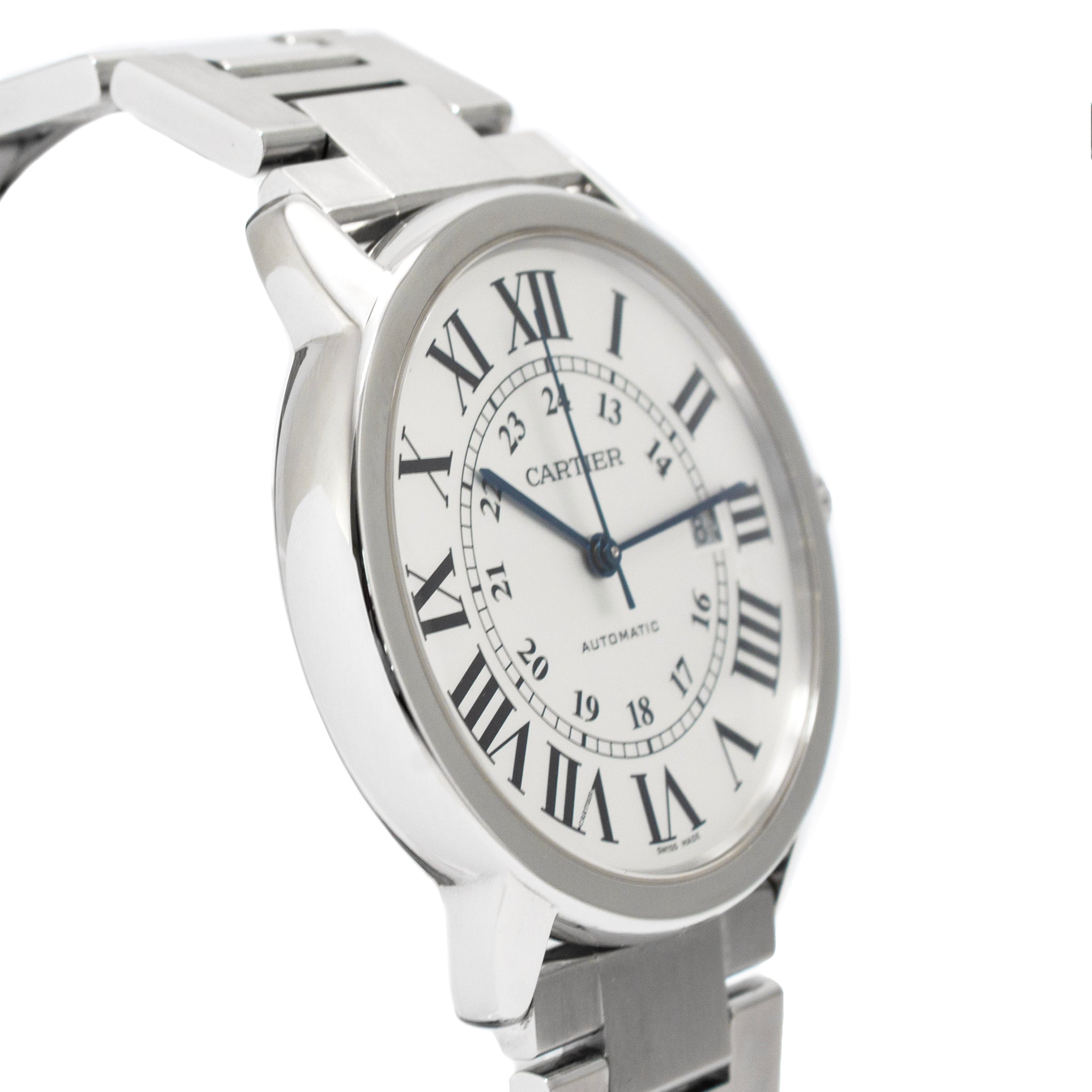 2020 Cartier Ronde Solo 42MM W6701011 / 3802 Stainless Steel Automatic Watch
