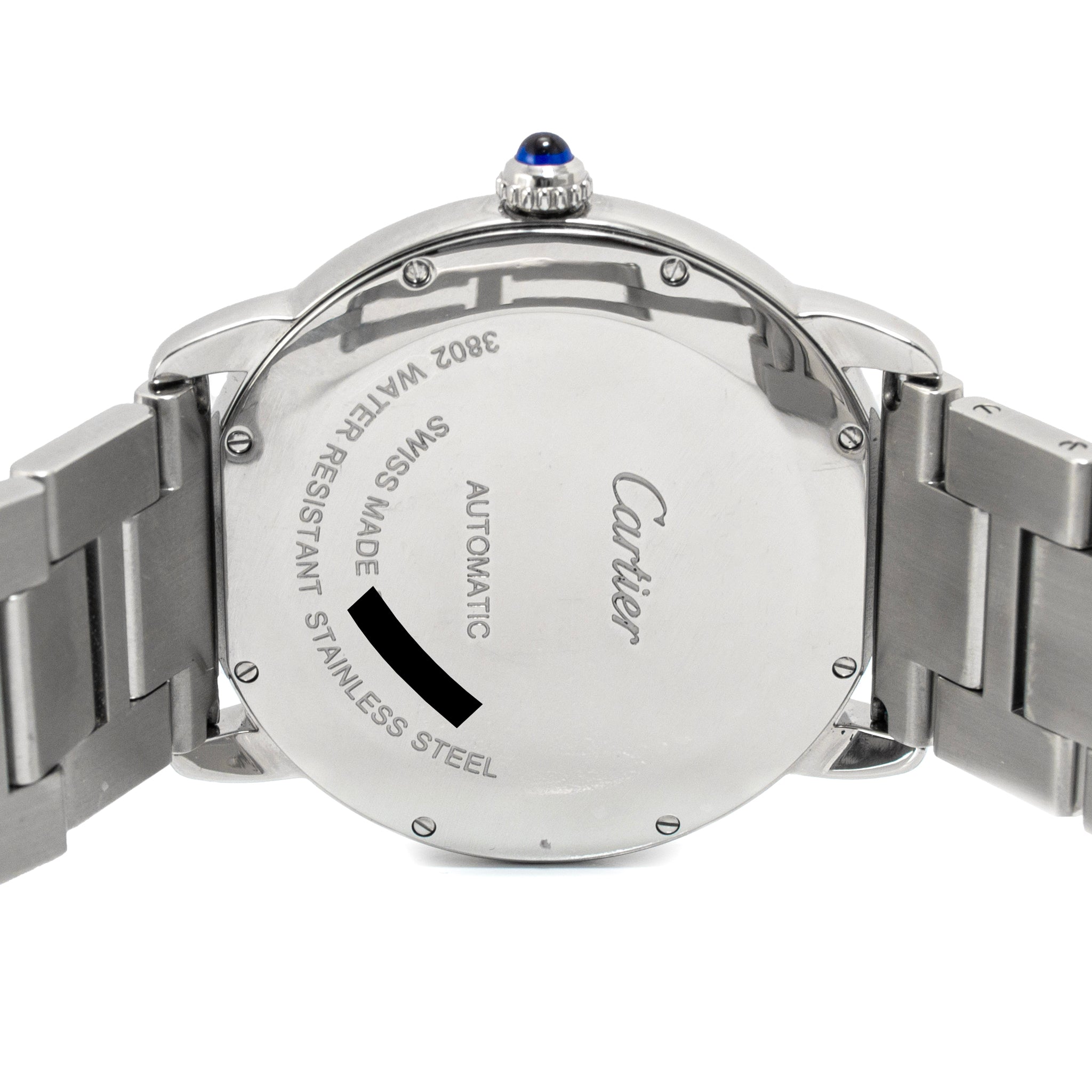 2020 Cartier Ronde Solo 42MM W6701011 / 3802 Stainless Steel Automatic Watch