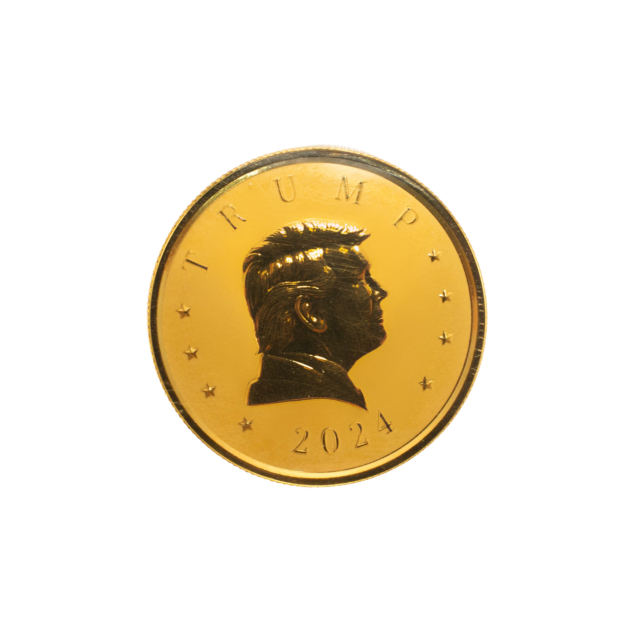 Scottsdale Mint 2024 Donald Trump 1 Oz .9999 Fine Gold Coin Bullion