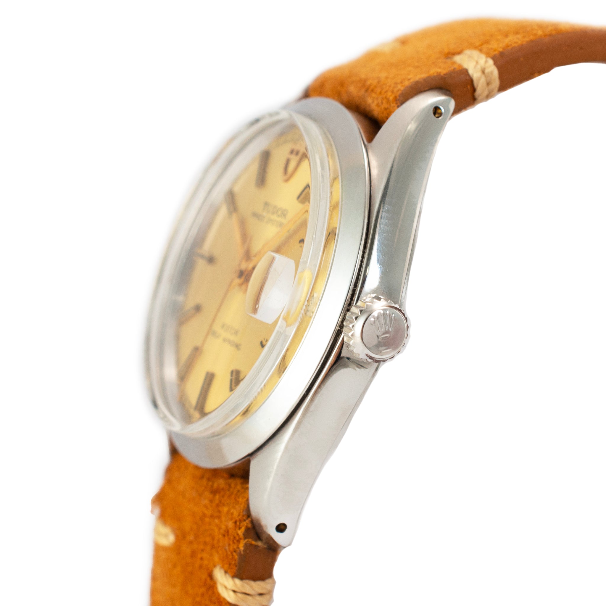 Vintage 1980 Tudor Prince Oysterdate 34MM 90501 Staainless Steel Automatic Watch