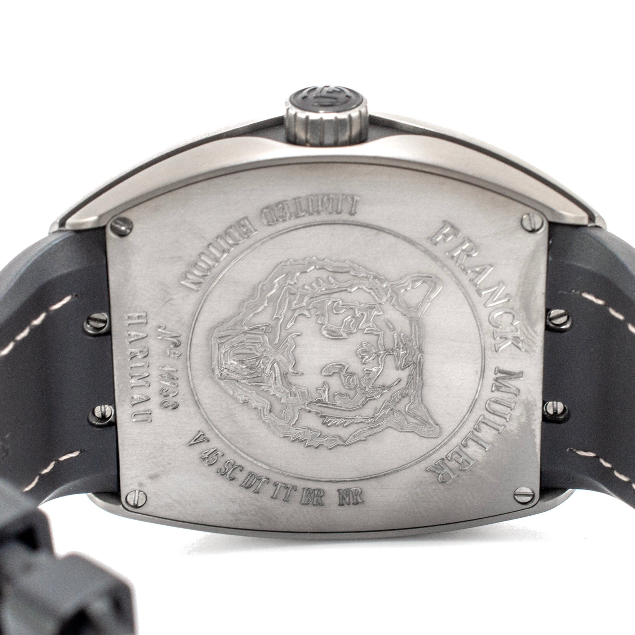 Franck Muller Vanguard Harimao 45MM V45 SC DTTT BR NR Tiger Titanium Watch