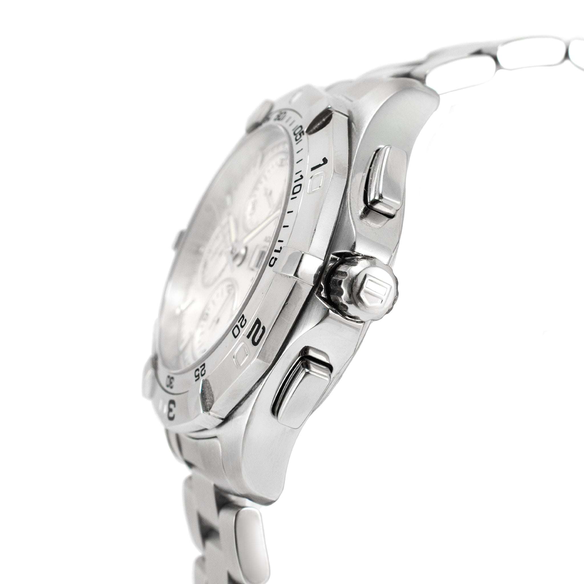 TAG Heuer Aquaracer Chronograph 43MM CAF2011 300M Steel Automatic Watch