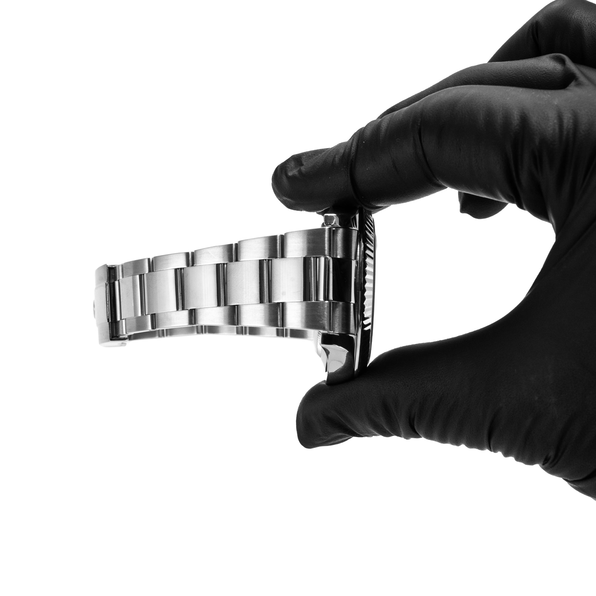 Rolex Datejust 41MM 116334 Fluted Oyster White Dial Stainless Steel Watch