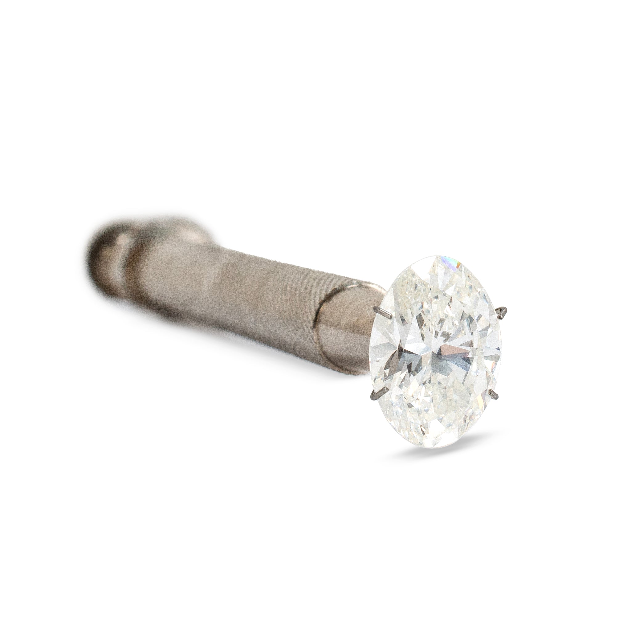Natural 5.36ct GIA I SI2 Oval Brilliant Cut Loose Diamond