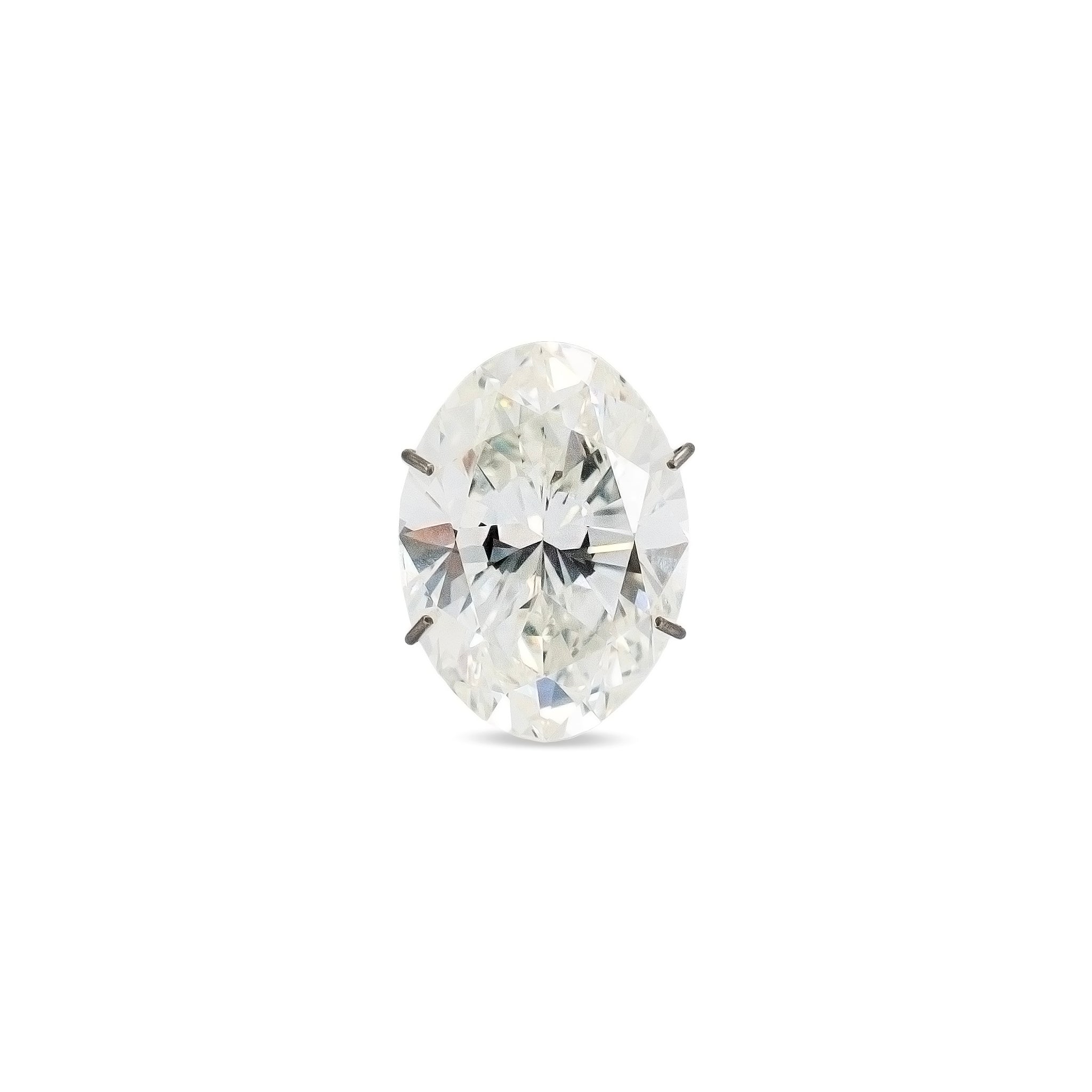 Natural 5.36ct GIA I SI2 Oval Brilliant Cut Loose Diamond