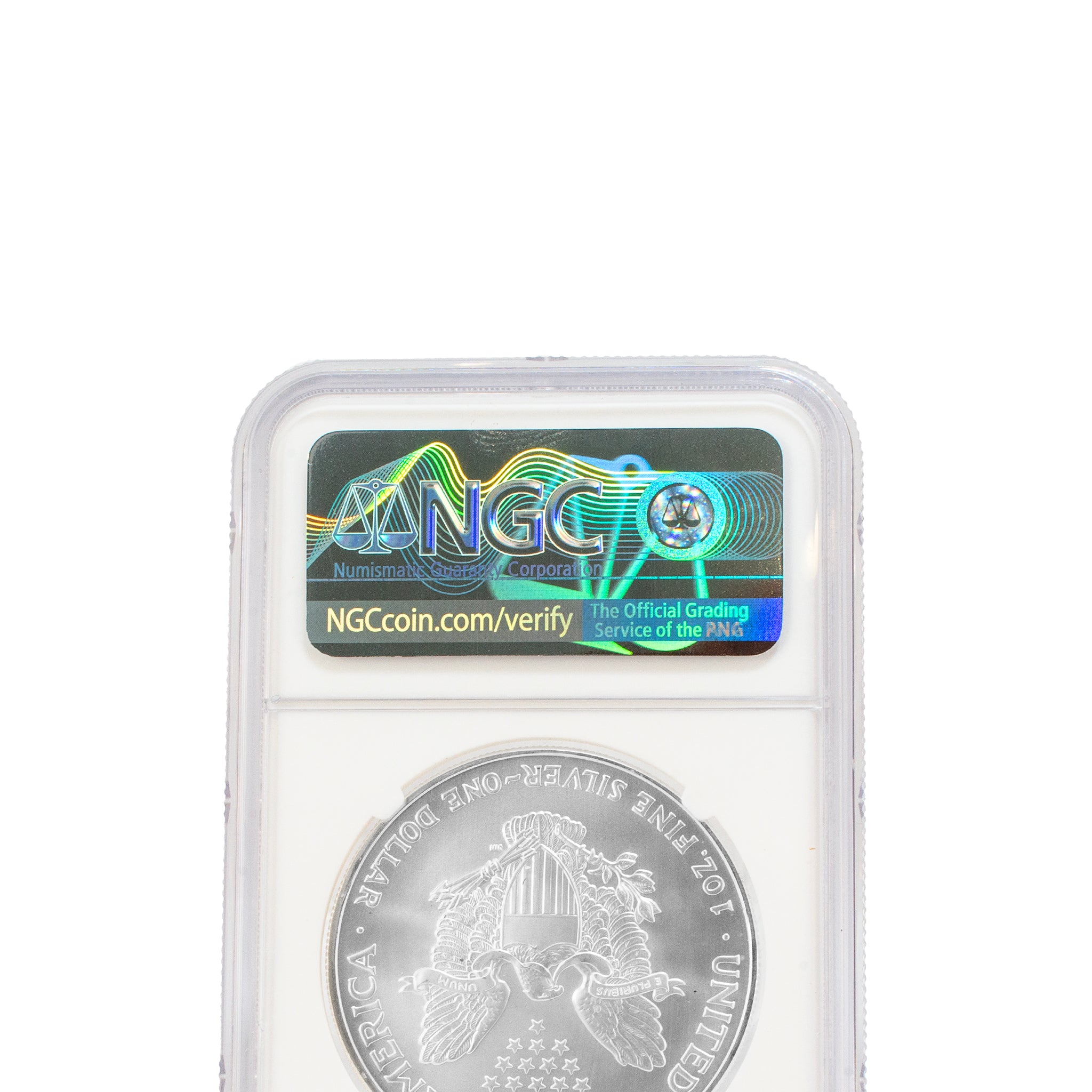 2006 1 Oz NGC MS 69 1$ Fine Silver American Eagle Liberty Coin