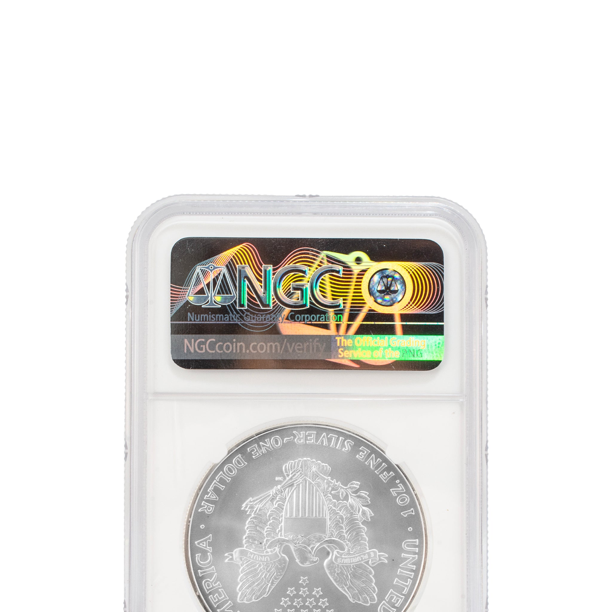 2006 1 Oz NGC MS 69 1$ Fine Silver American Eagle Liberty Coin